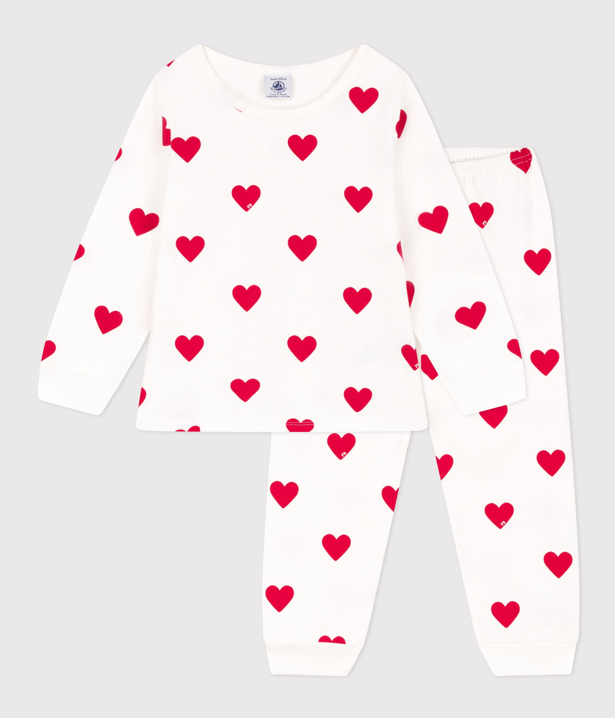 pyjama-cœur-en-molleton-enfant