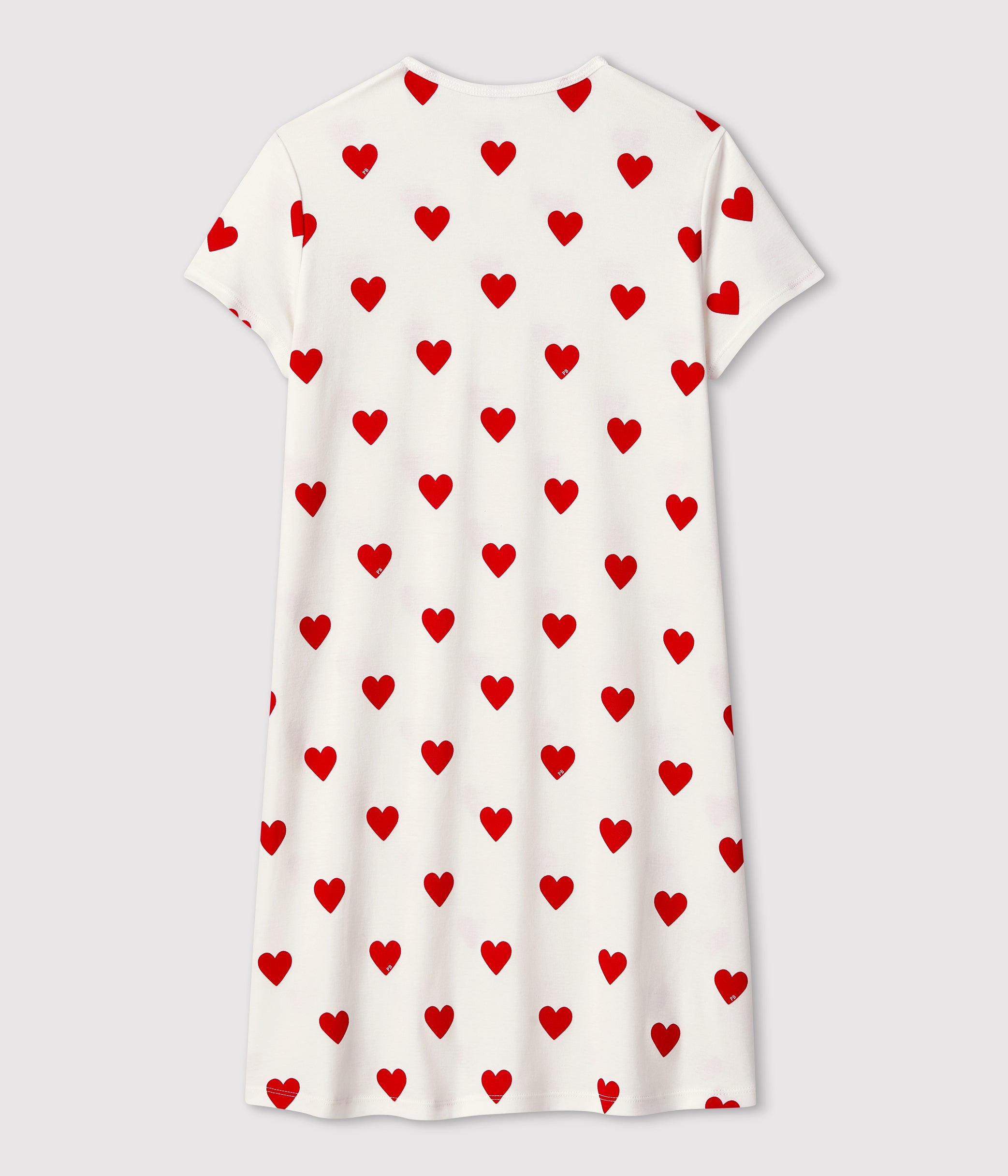 chemise-de-nuit-junior-cœur-en-coton