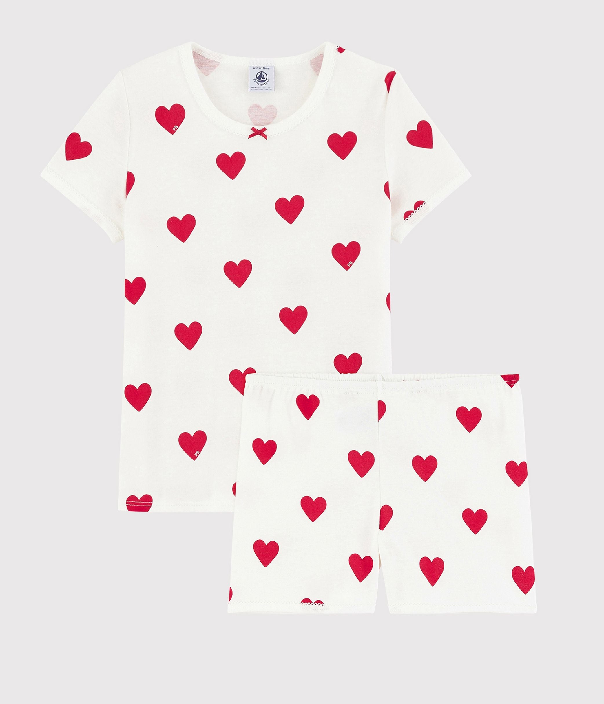 pyjacourt-cœur-petite-fille-en-coton