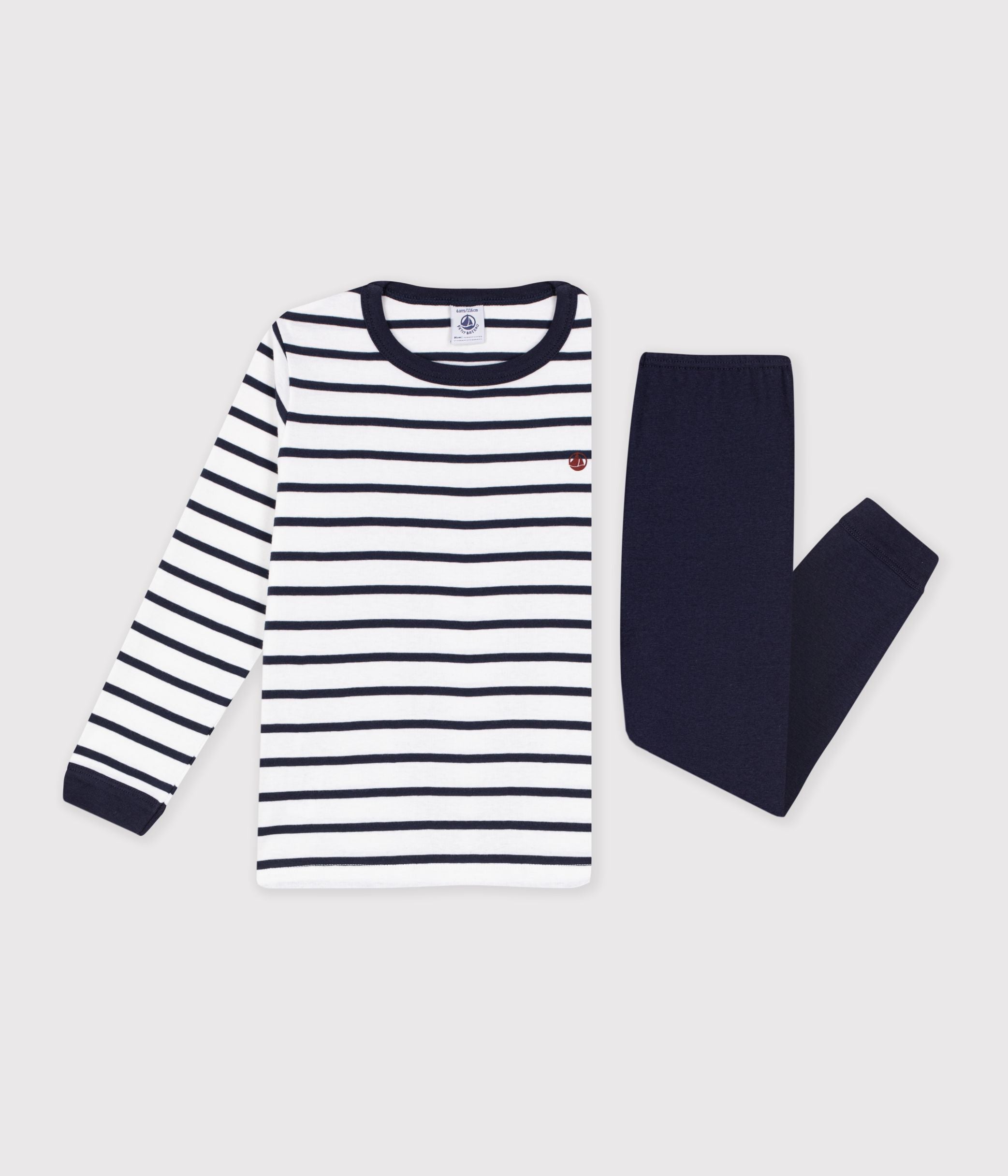 pyjama-marinière-petit-garçon-en-coton