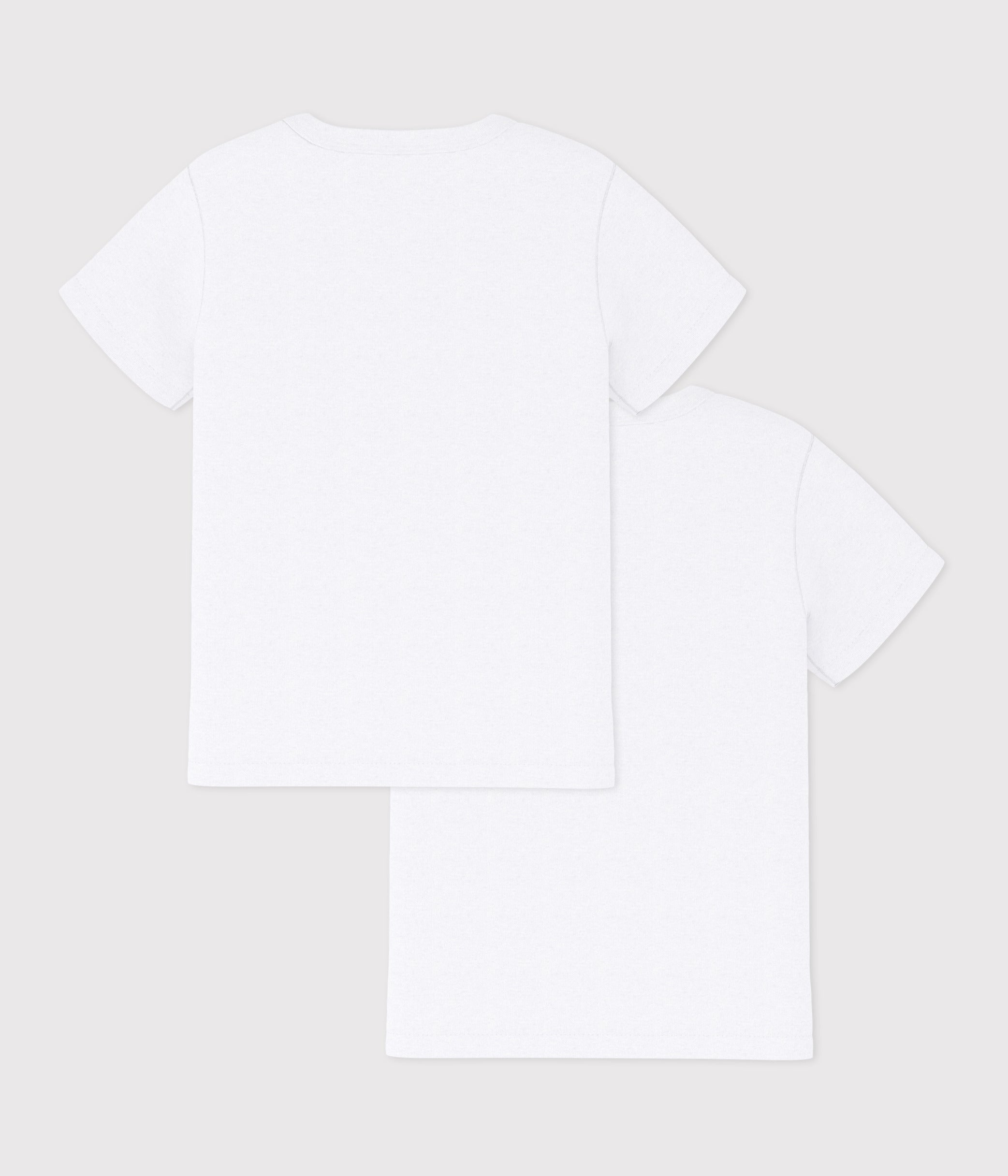 lot-de-2-tee-shirts-manches-courtes-blancs-garçon