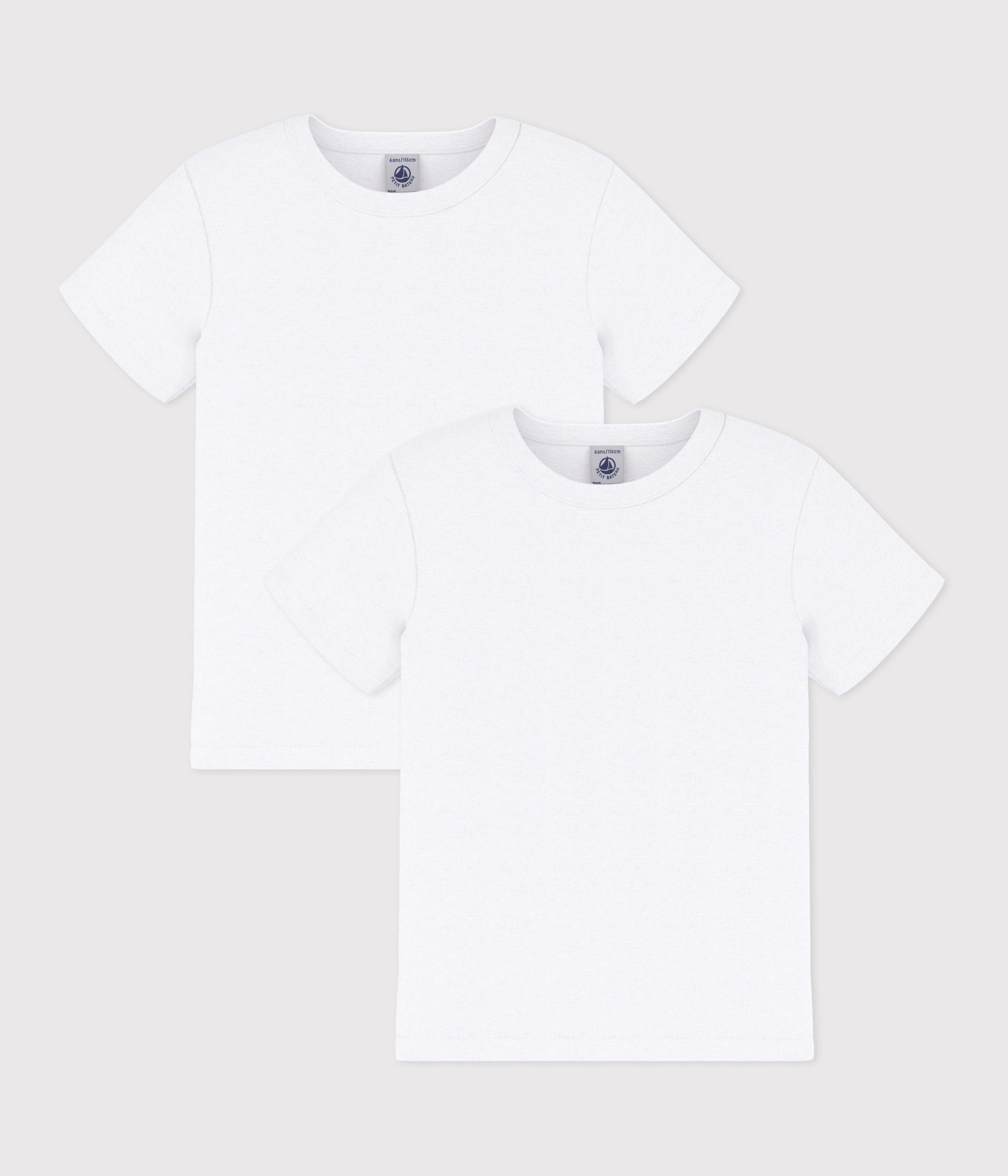 lot-de-2-tee-shirts-manches-courtes-blancs-garçon