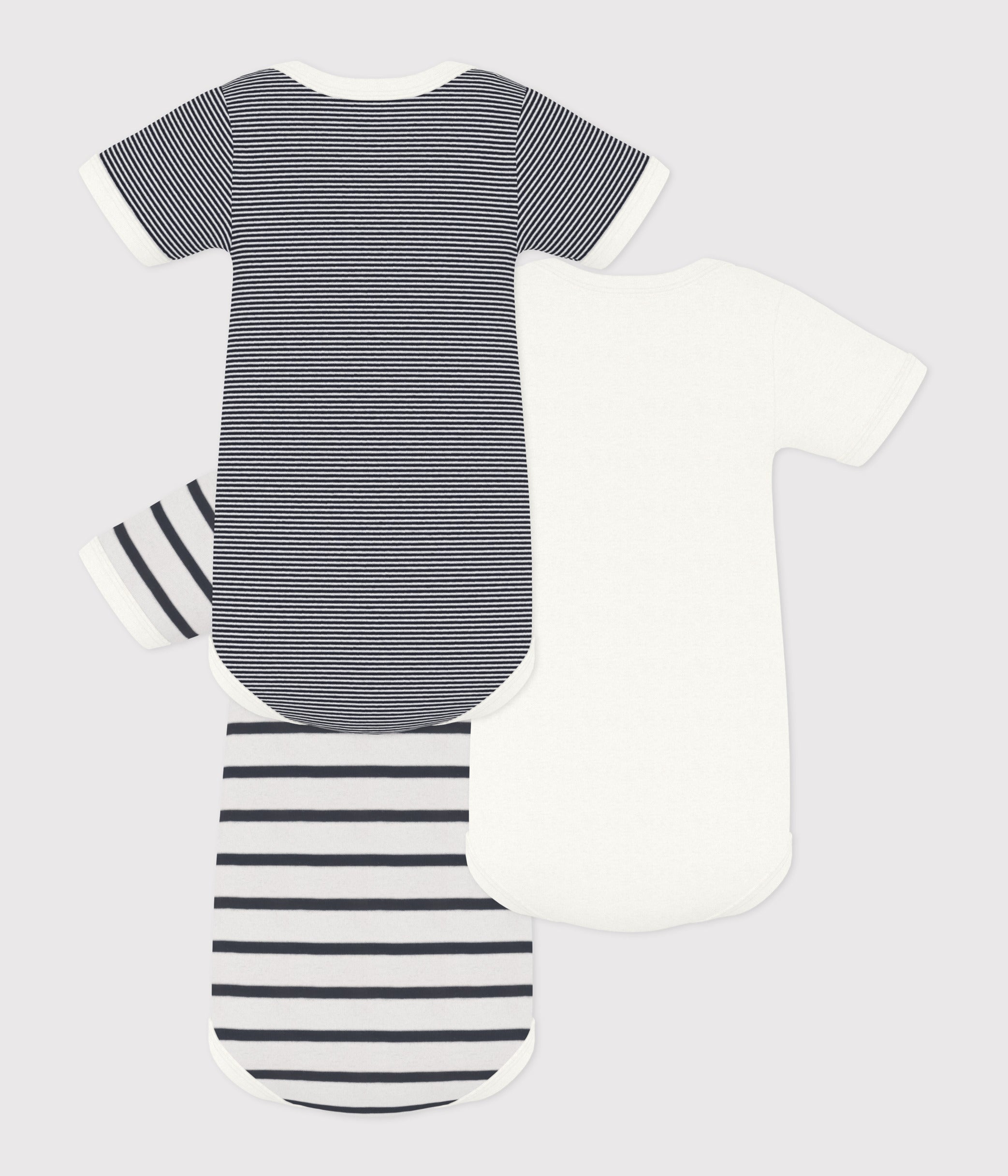 lot-de-3-bodies-manches-courtes-bébé