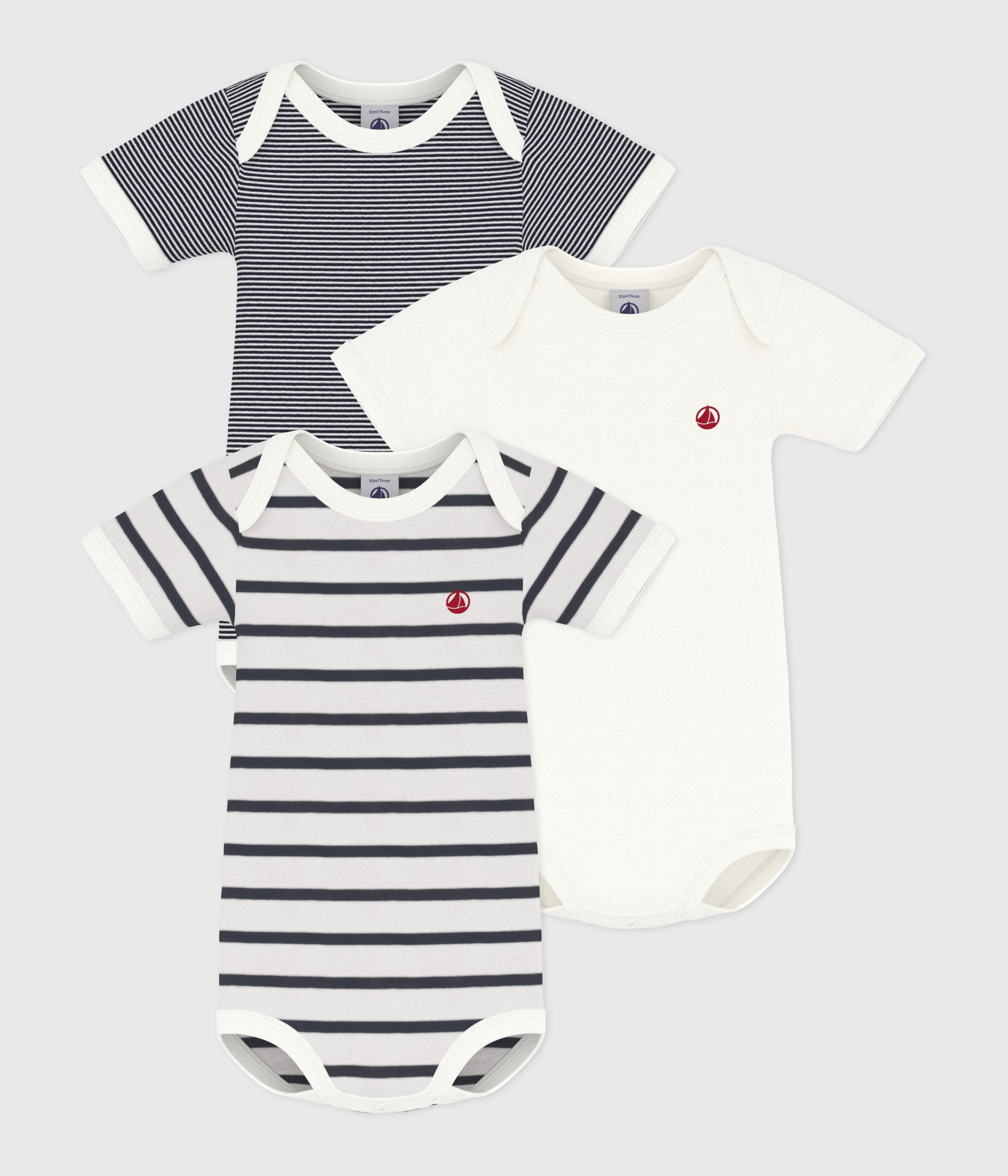 lot-de-3-bodies-manches-courtes-bébé