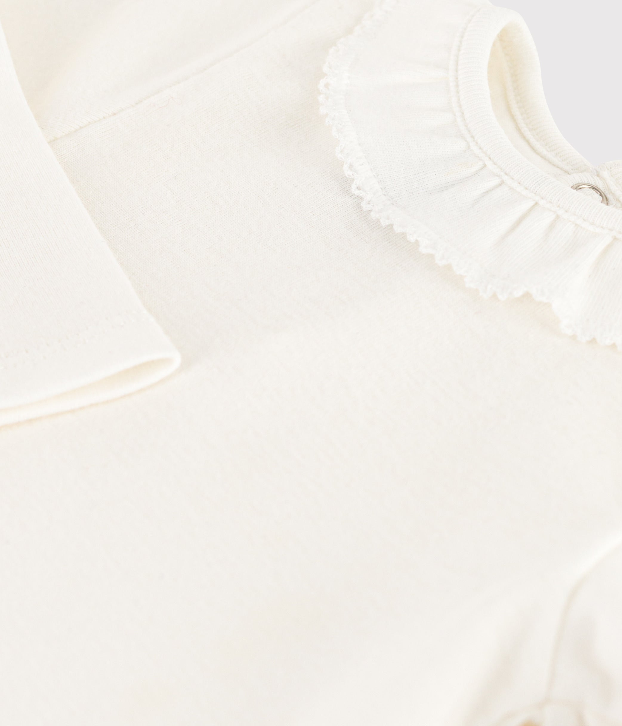 body-manches-longues-bébé-à-collerette-en-coton