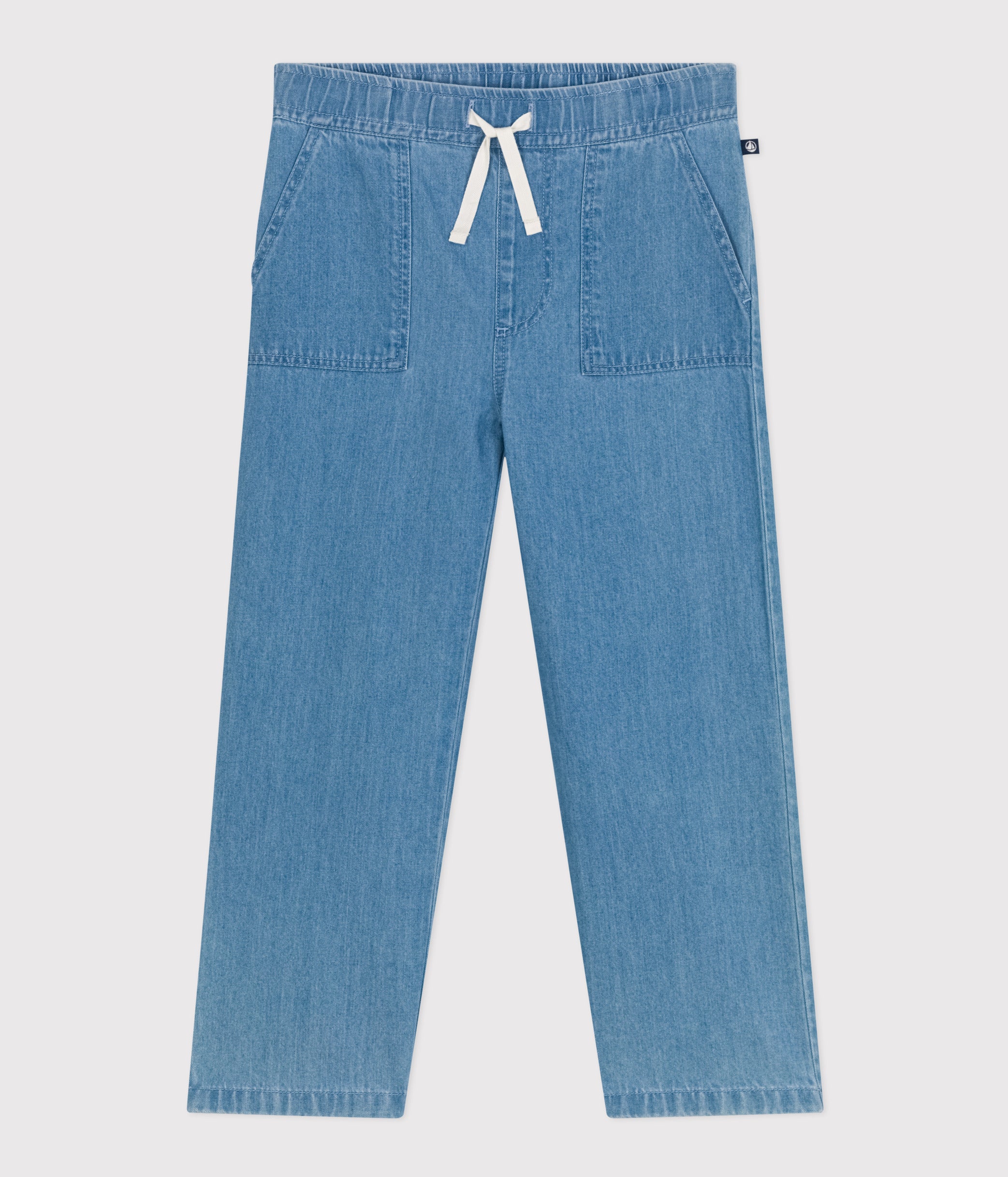 pantalon-droit-en-denim-léger-enfant-garçon