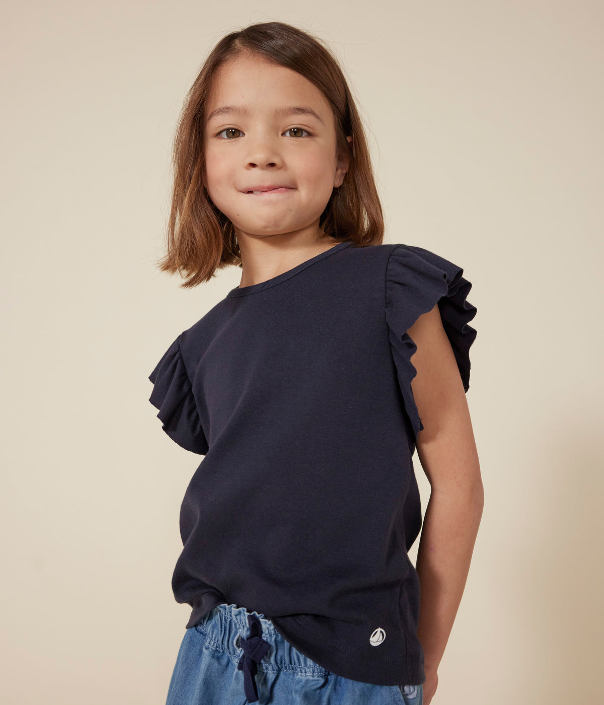 tee-shirt-en-coton-enfant-fille