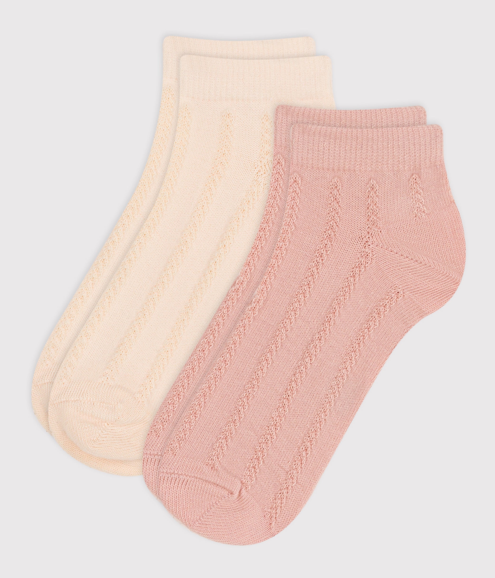 lot-de-2-paires-de-chaussettes-unies-en-jersey-de-coton-enfant