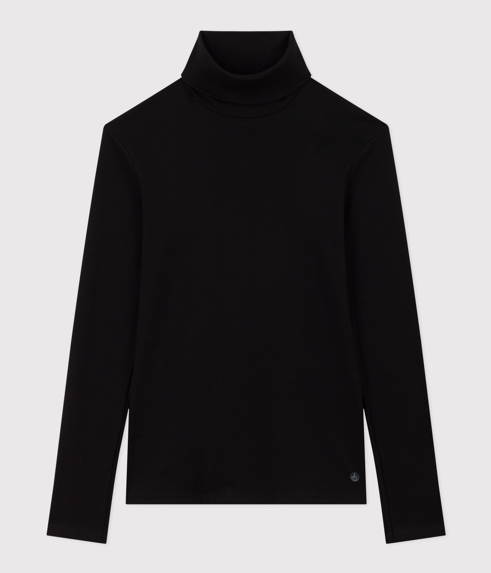 tee-shirt-col-roulé-l-iconique-en-coton-femme