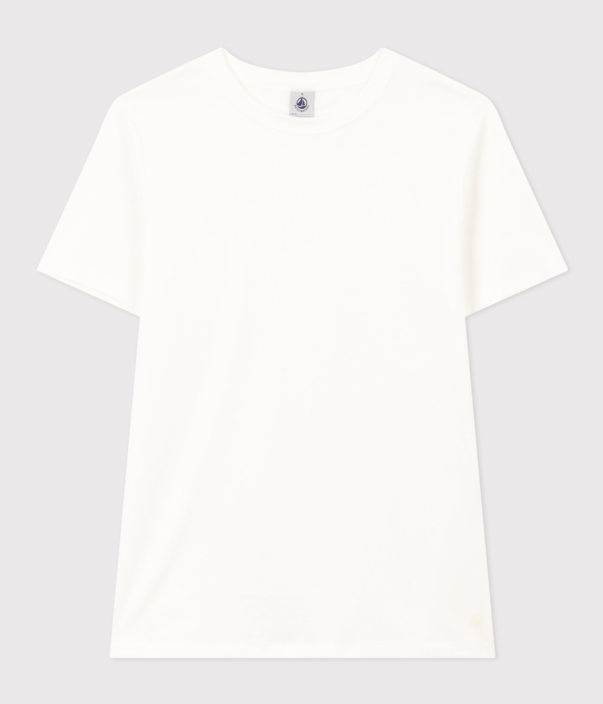 tee-shirt-col-rond-l-iconique-manches-courtes-en-côte-unie