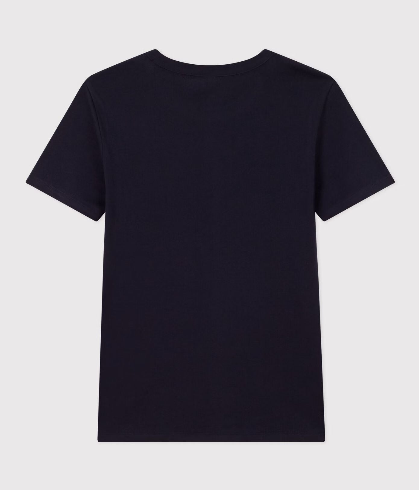 tee-shirt-col-rond-l-iconique-manches-courtes-en-côte-unie-femme