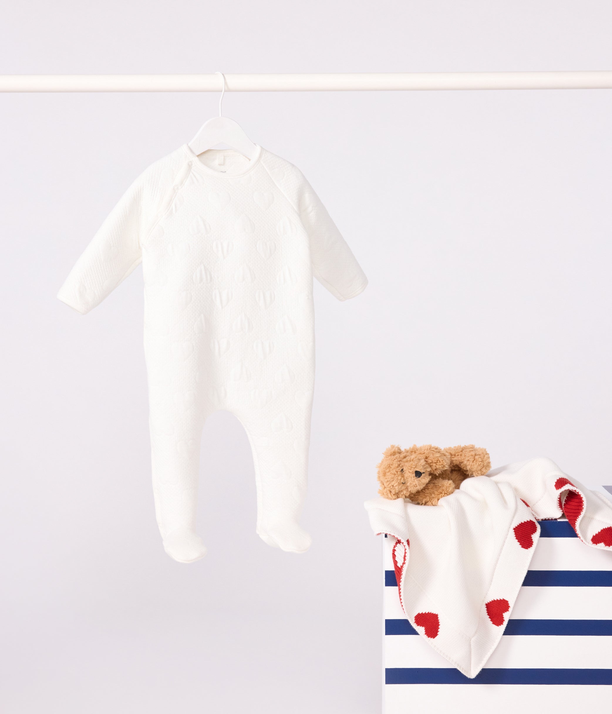 pyjama-en-tubique-cœur-bébé