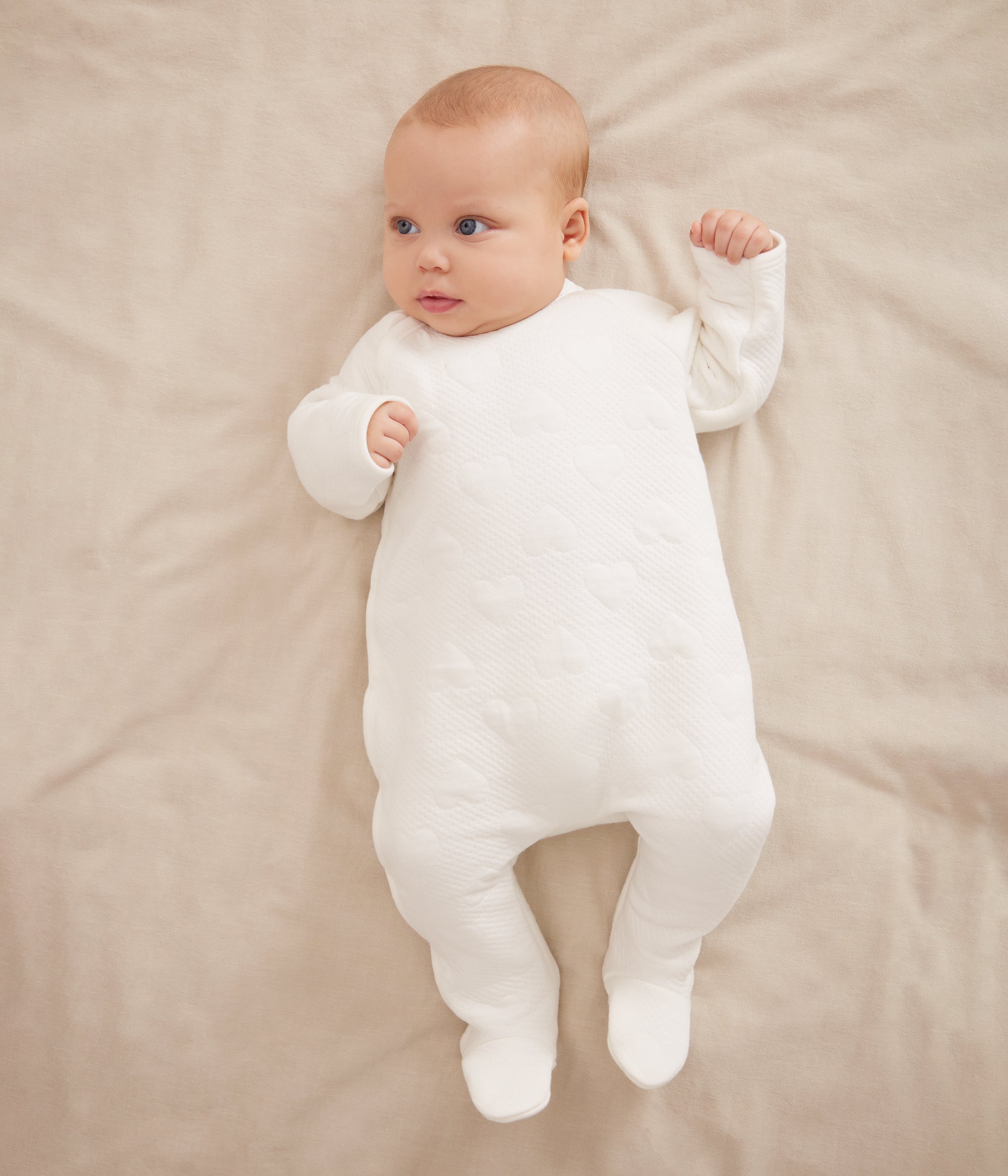 pyjama-en-tubique-cœur-bébé