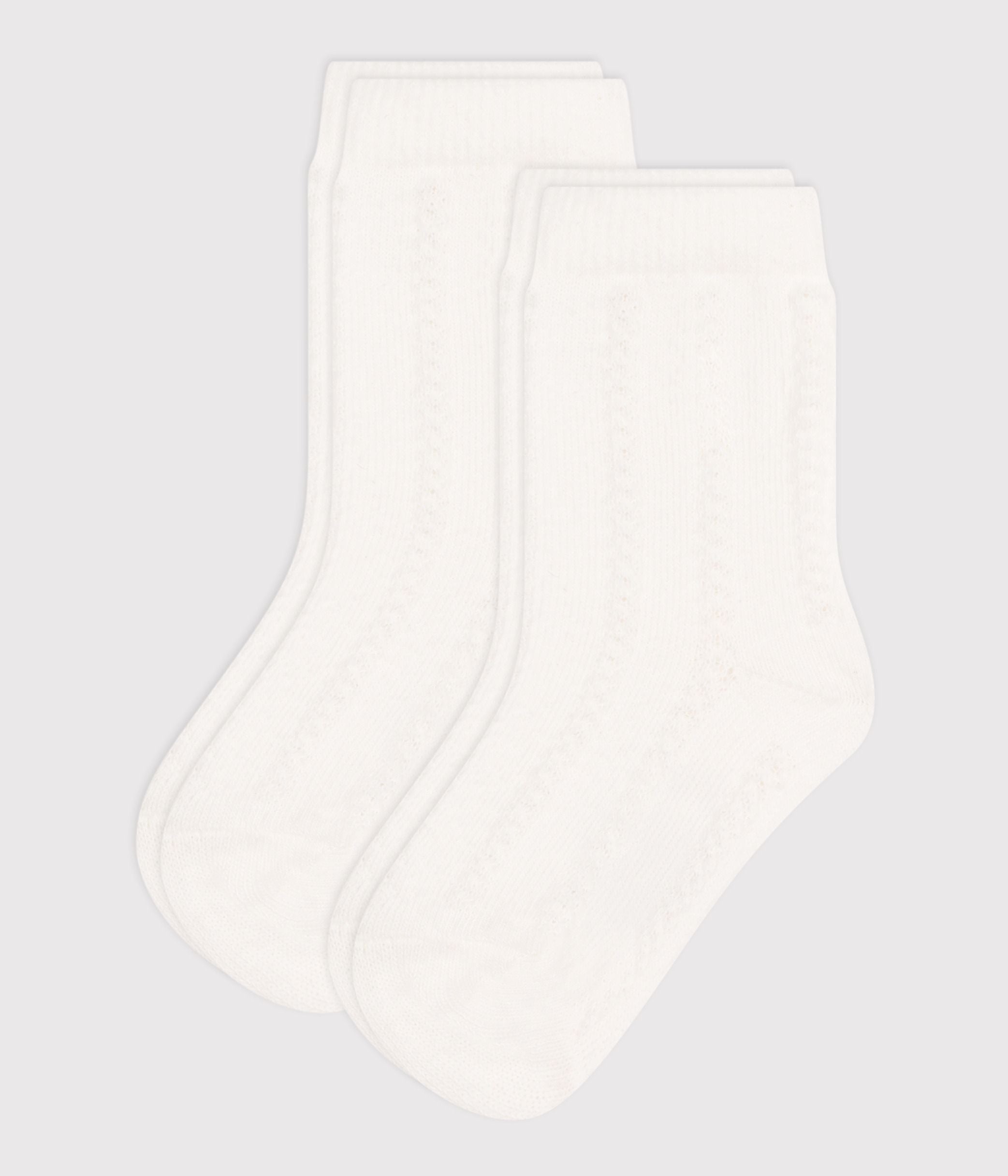lot-de-2-paires-de-chaussettes-unies-en-jersey-de-coton-bébé