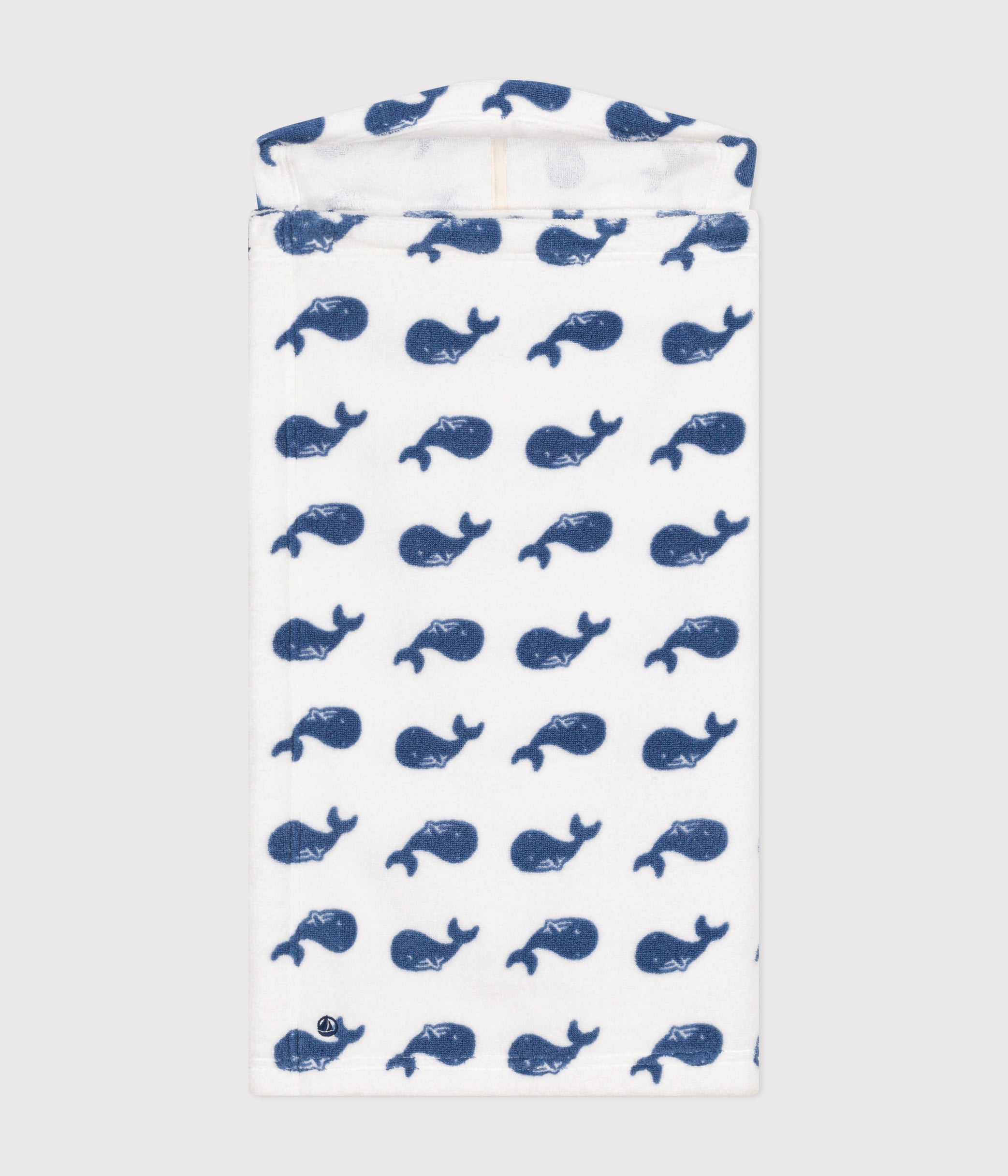 cape-de-bain-imprimé-baleine-en-éponge-bébé