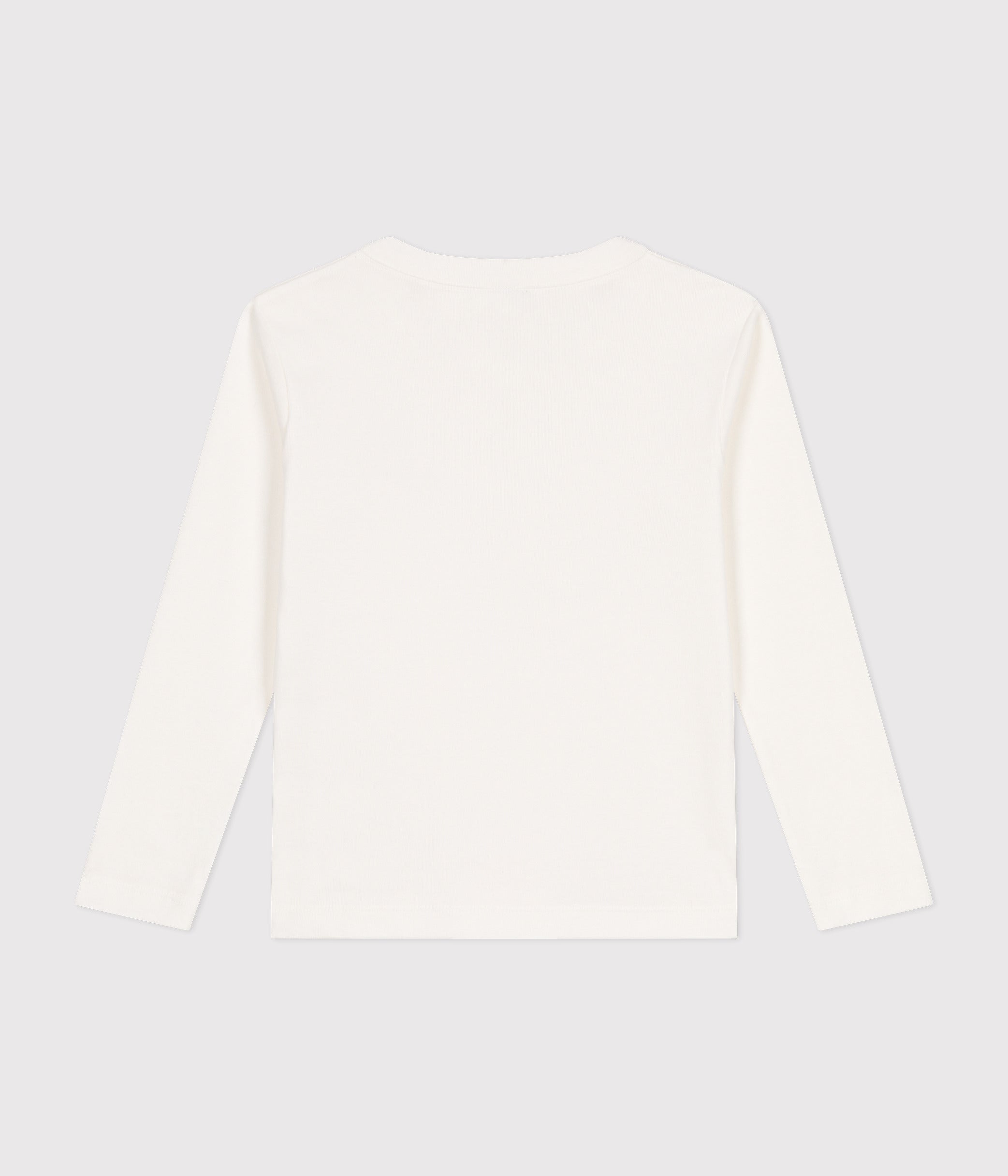 tee-shirt-manches-longues-en-côte-enfant-fille-/-garçon