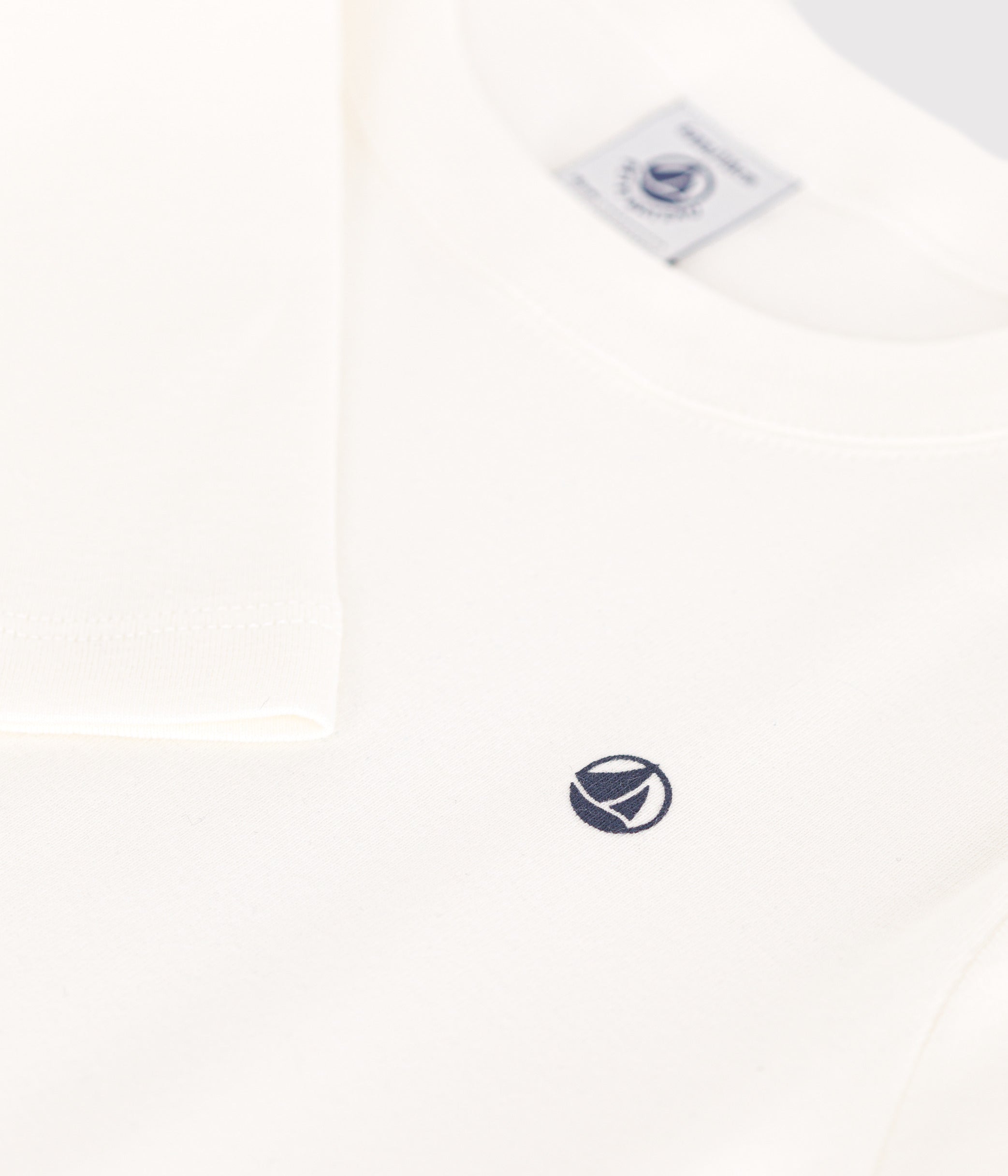 tee-shirt-manches-longues-en-côte-enfant-fille-/-garçon