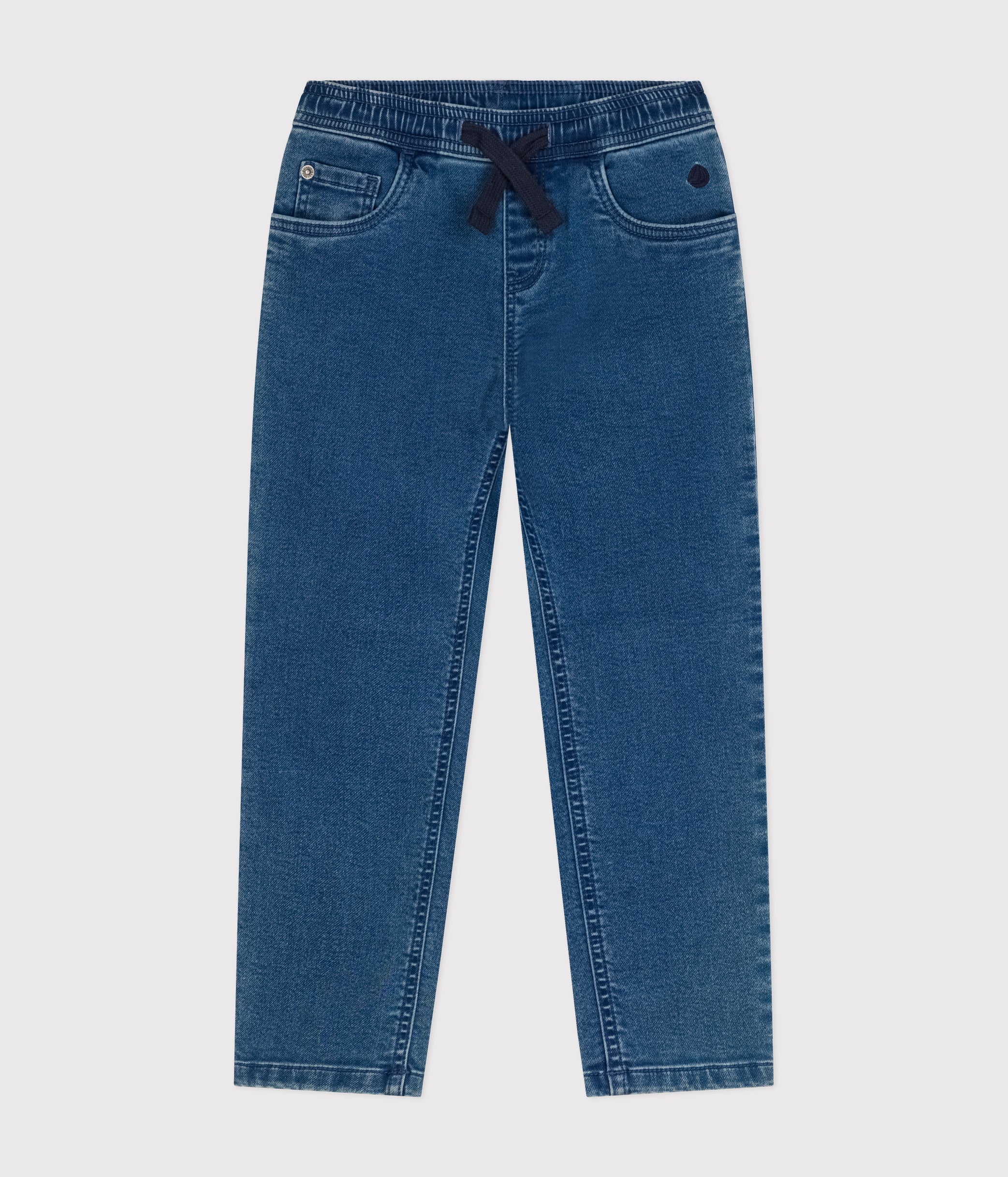 pantalon-regular-en-denim-enfant-garçon