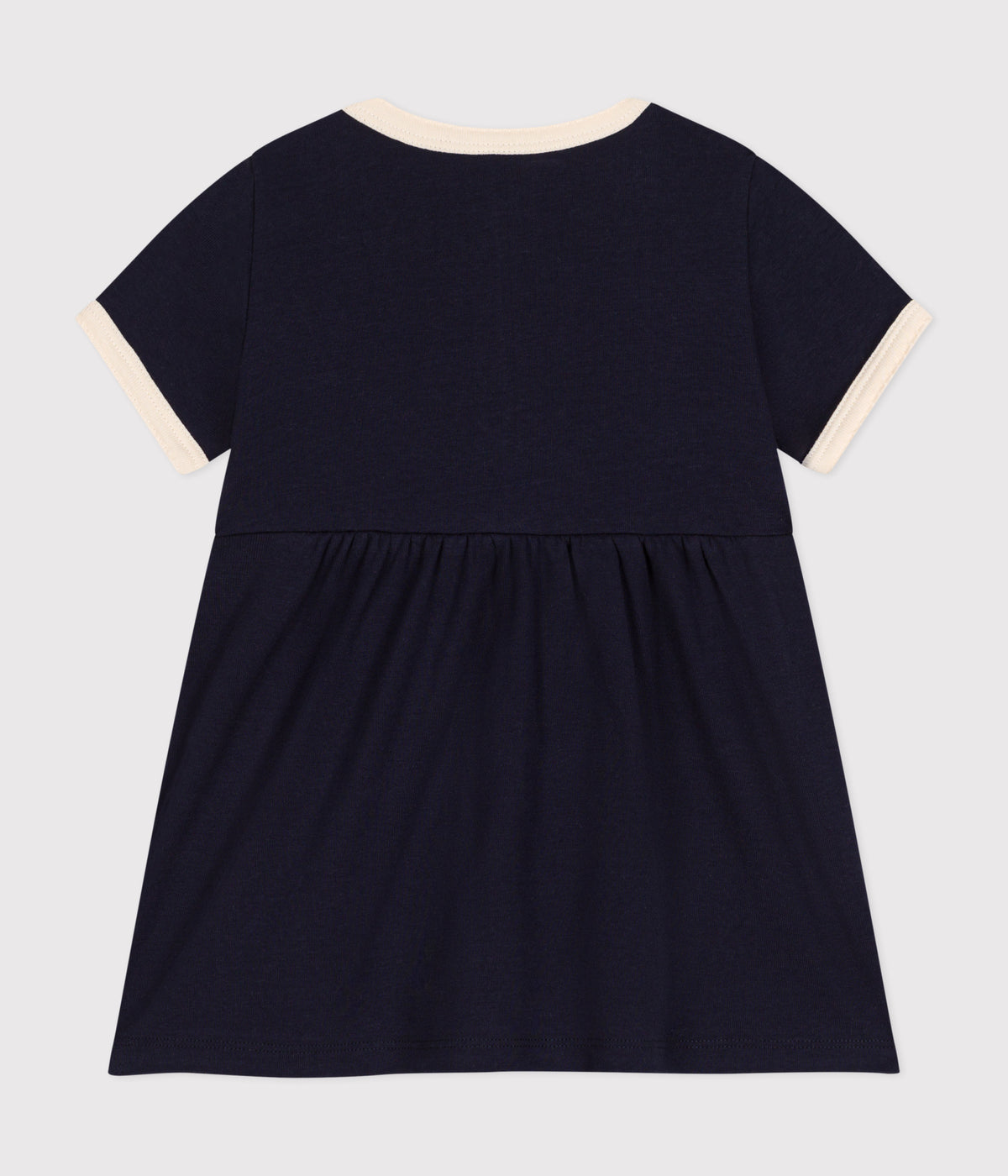 robe-manches-courtes-en-coton-bébé