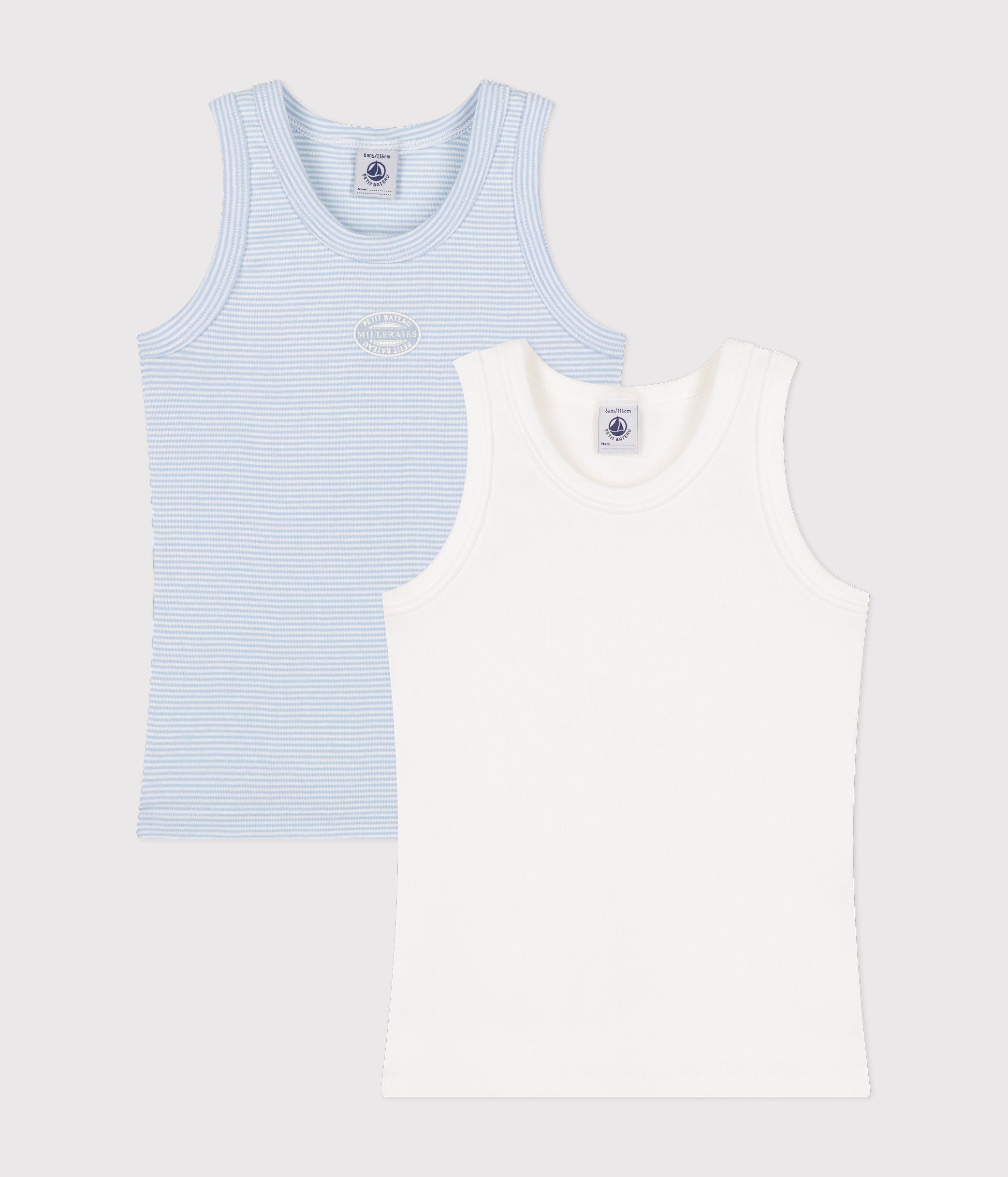 lot-de-2-débardeurs-en-coton-enfant
