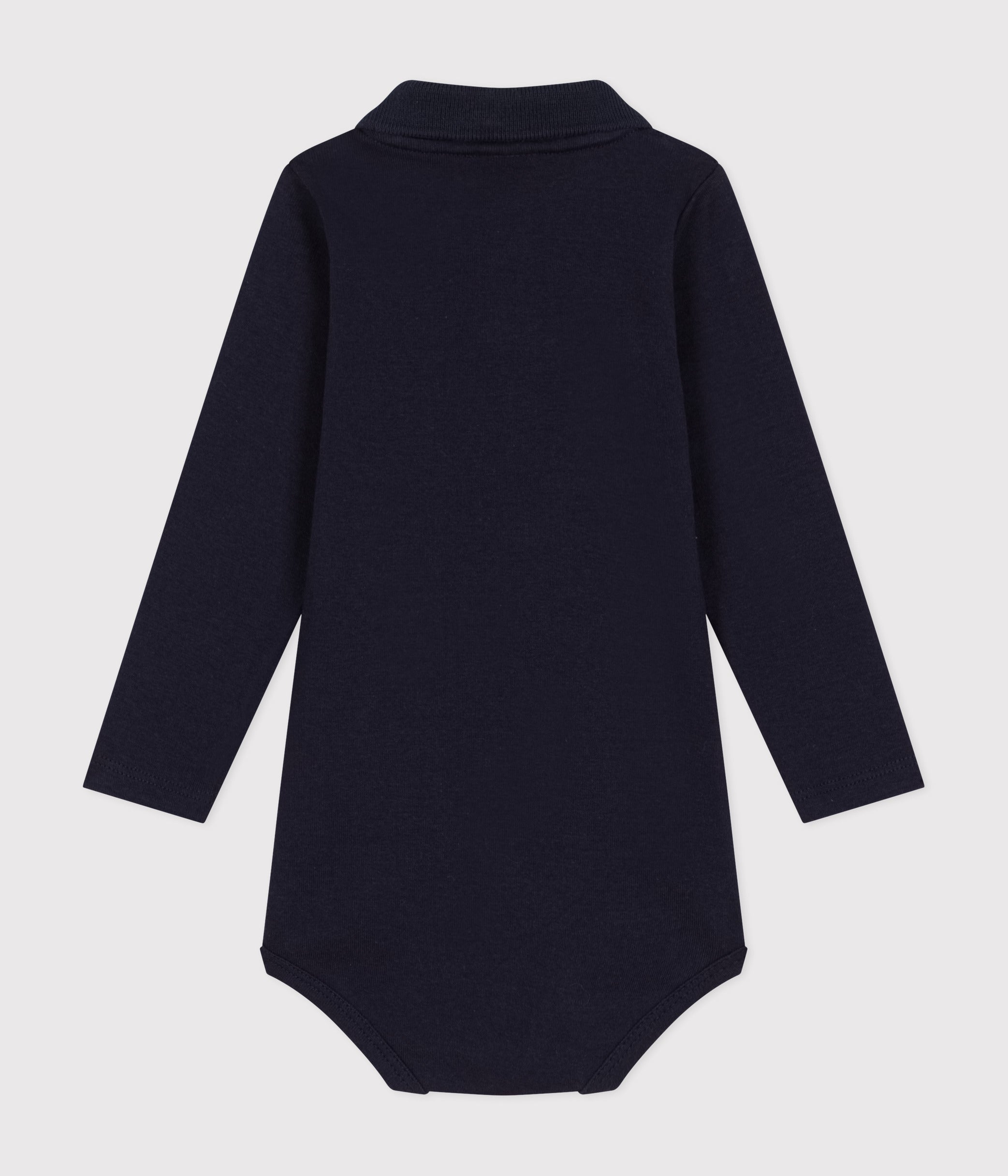 body-manches-longues-bébé-col-polo-en-coton