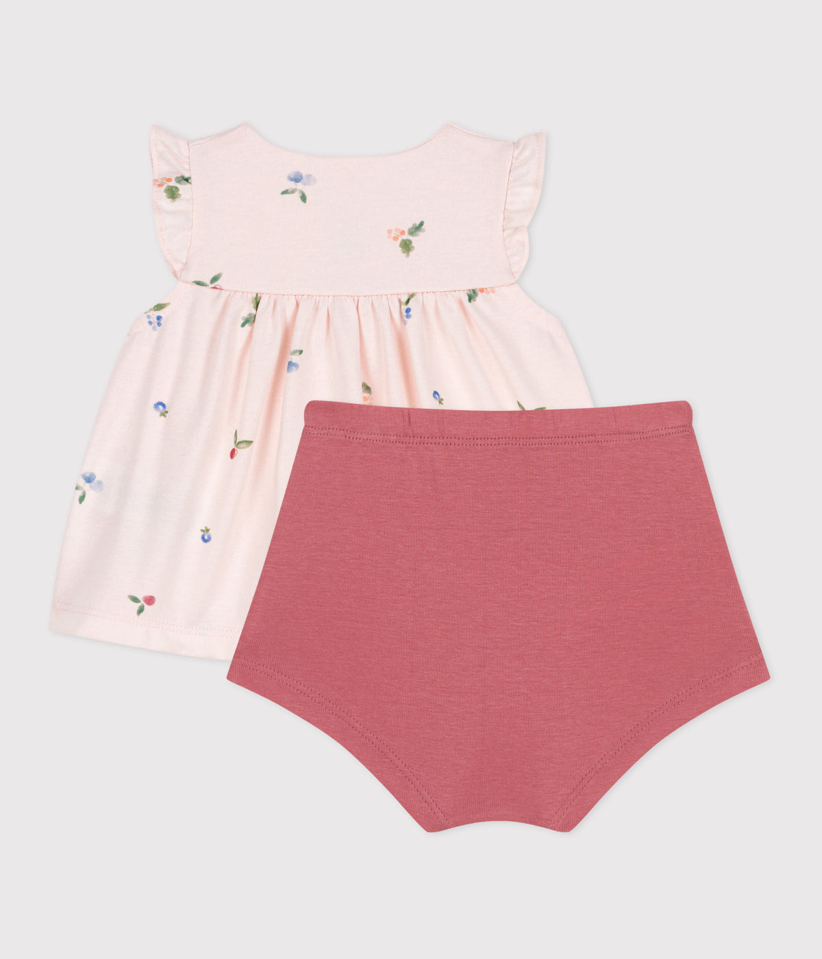 ensemble-naissance-deux-pièces-en-coton-avec-blouse-volanté