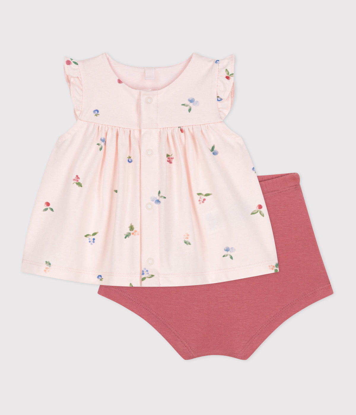 ensemble-naissance-deux-pièces-en-coton-avec-blouse-volanté