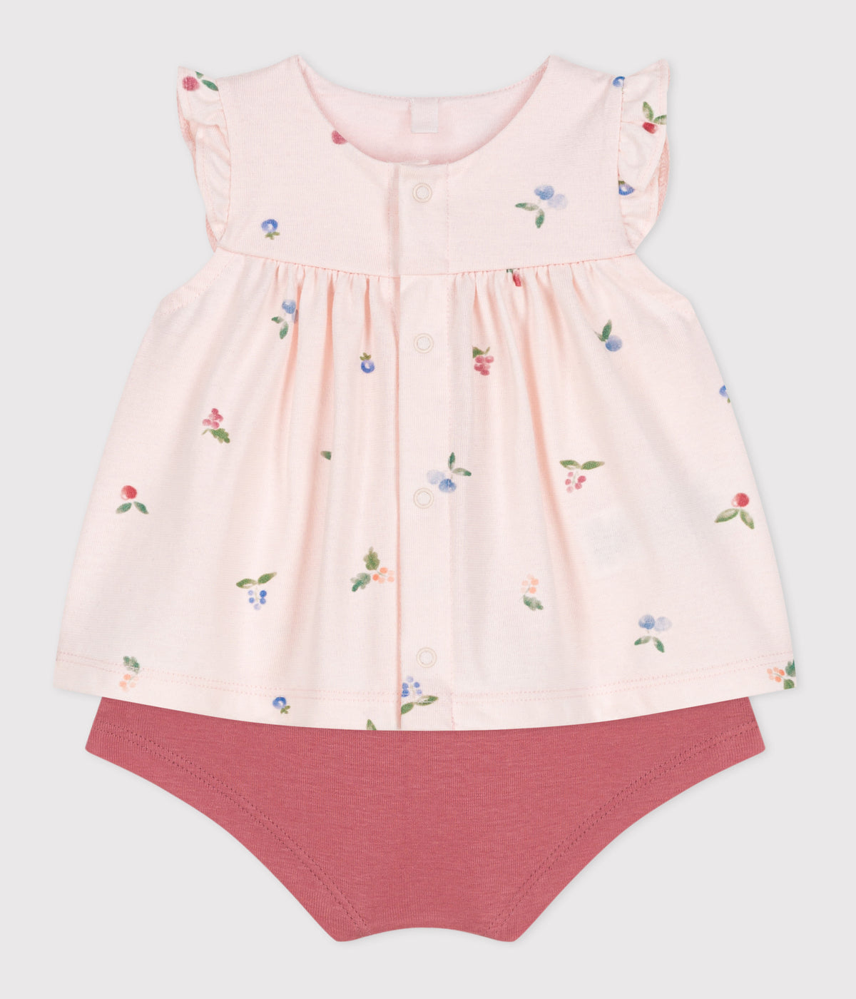ensemble-naissance-deux-pièces-en-coton-avec-blouse-volanté