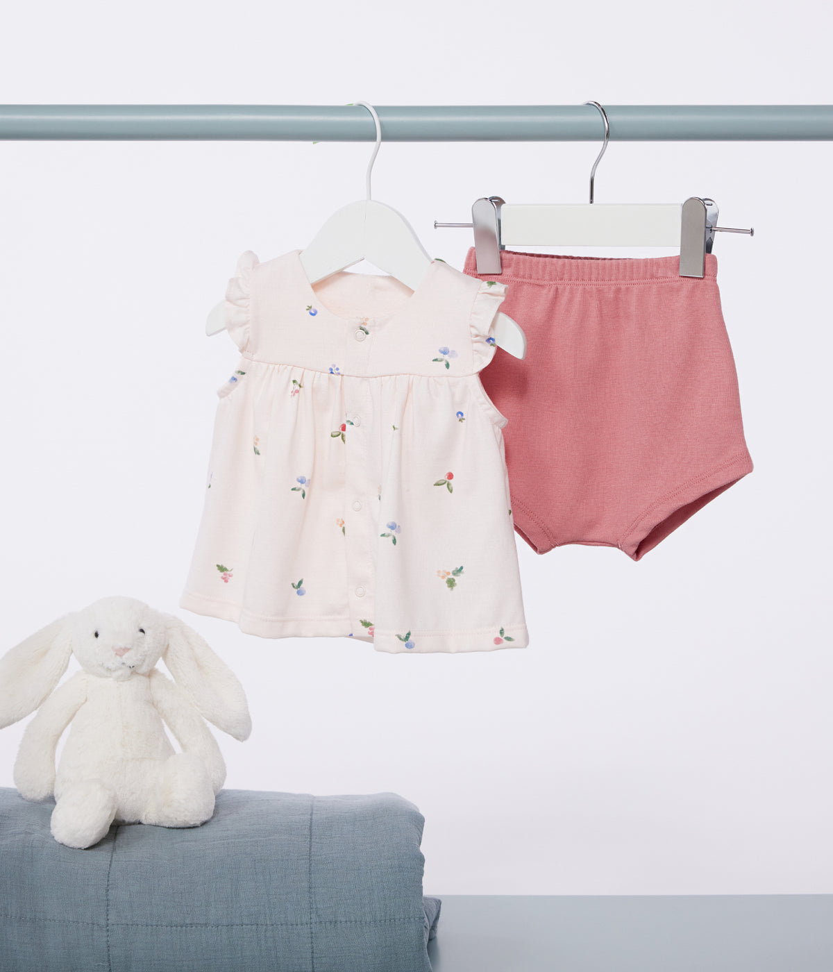 ensemble-naissance-deux-pièces-en-coton-avec-blouse-volanté