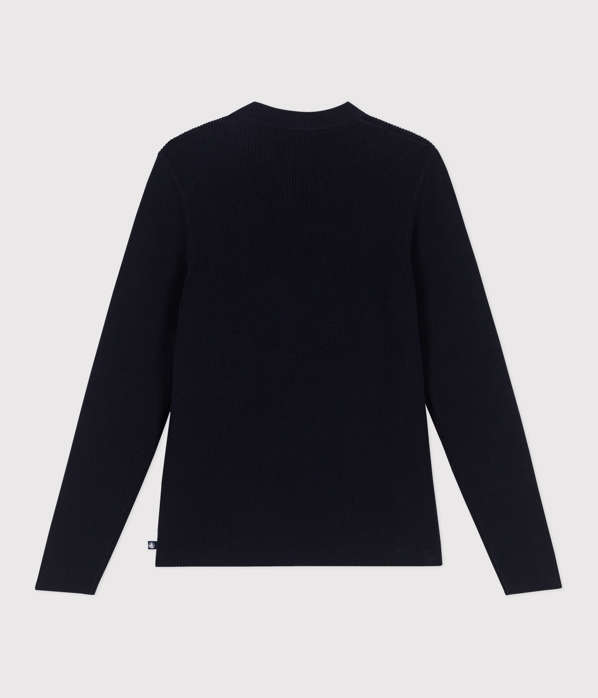 pull-marin-femme-en-coton-uni