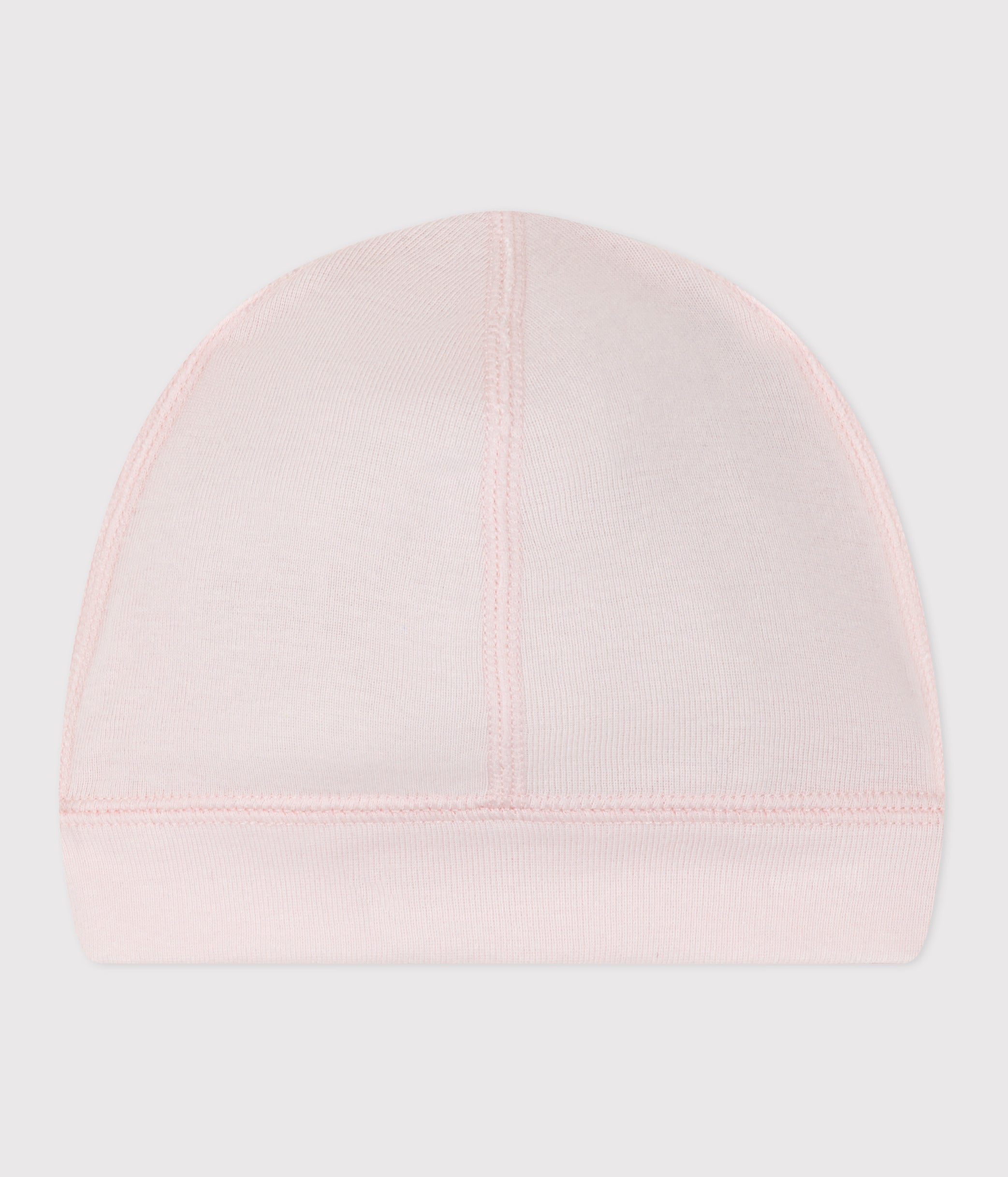bonnet-bébé-en-coton-uni