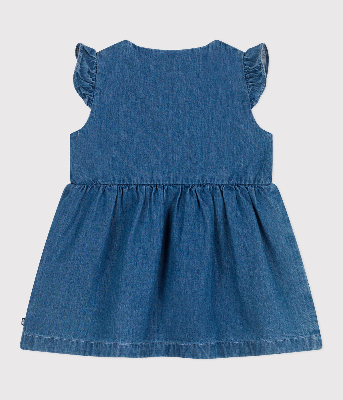 robe-bébé-en-jean-léger-sans-manches