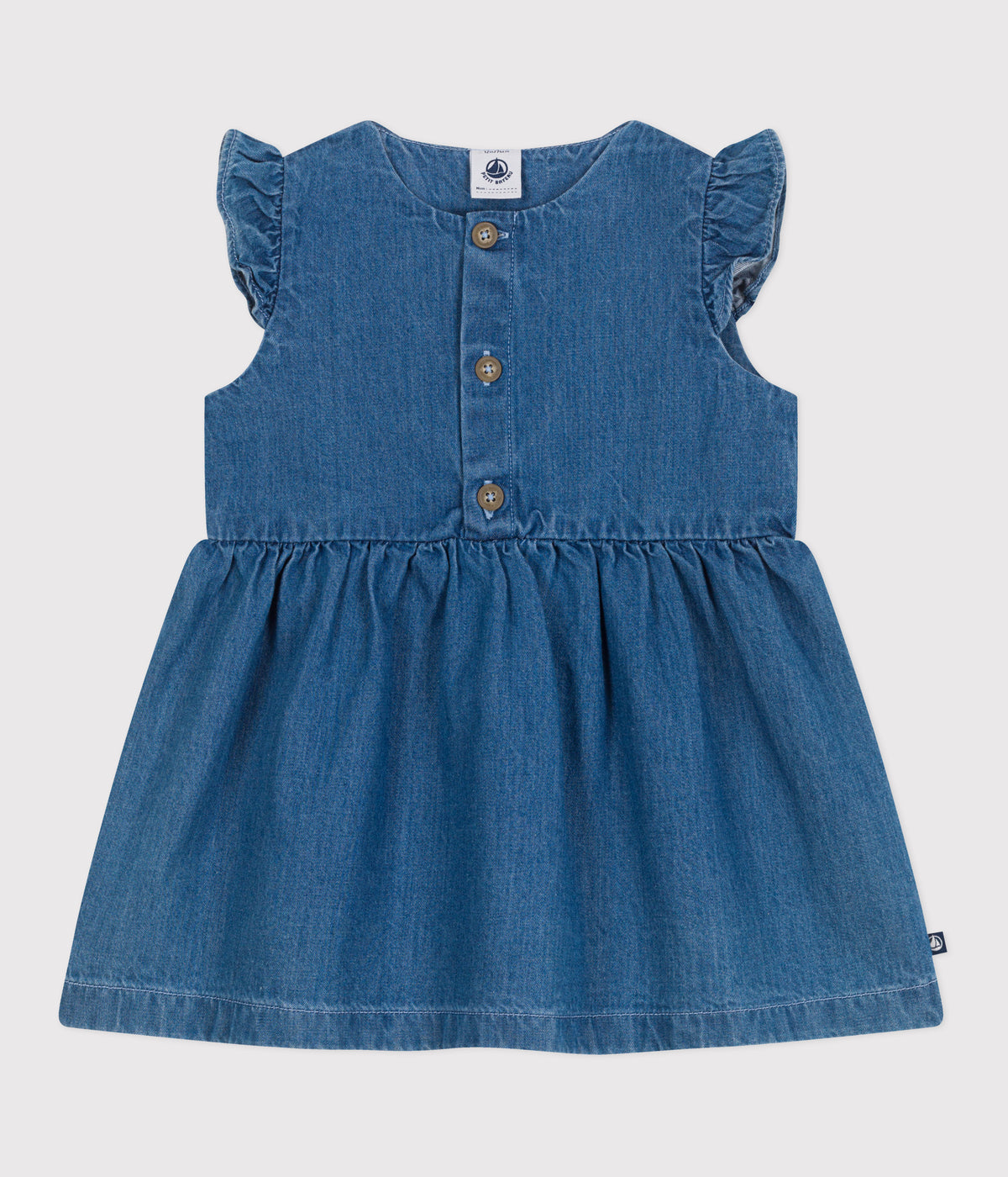 robe-bébé-en-jean-léger-sans-manches