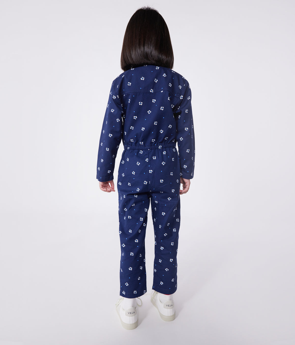 combinaison-enfant-en-coton-manches-longues-fleurie