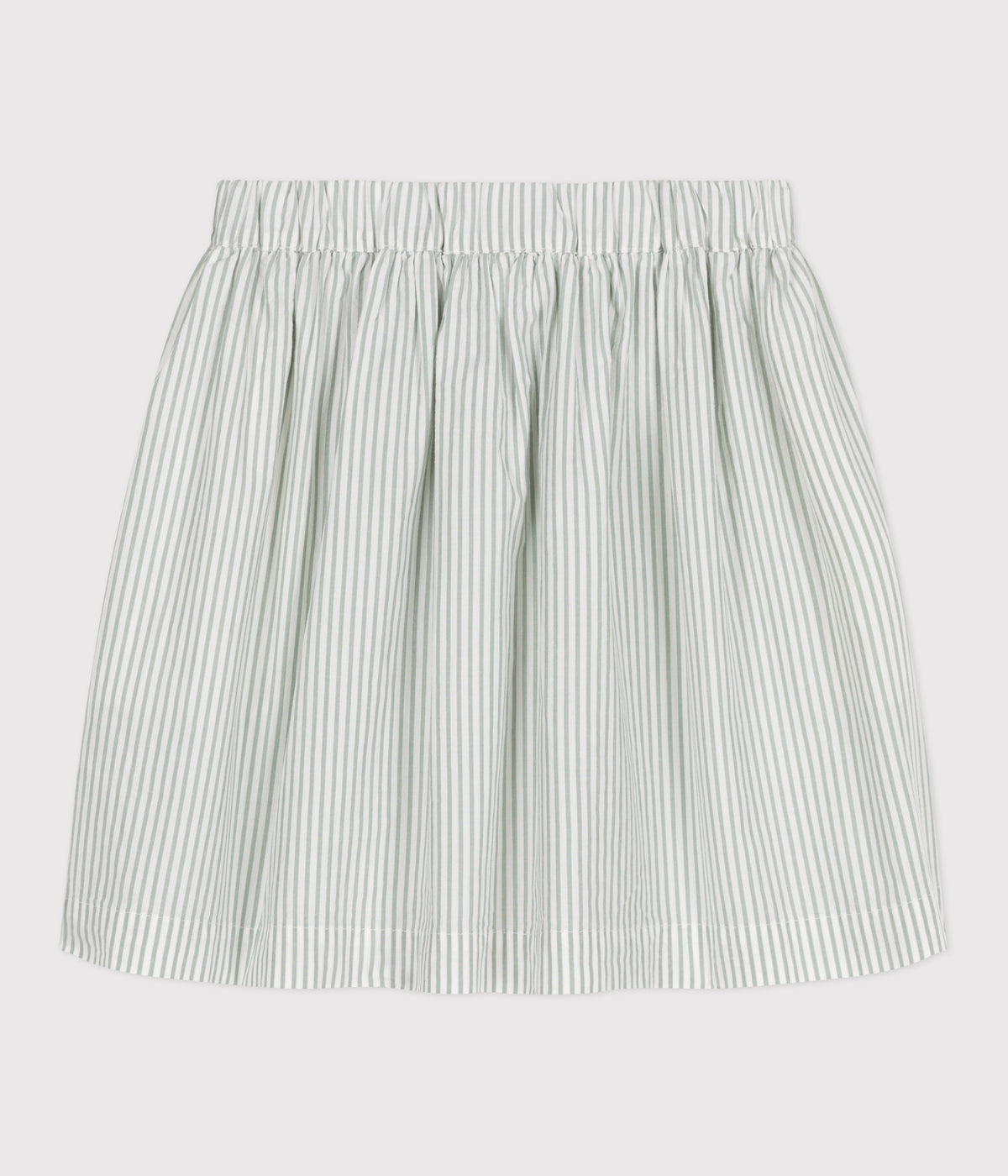jupe-enfant-en-coton-à-rayures