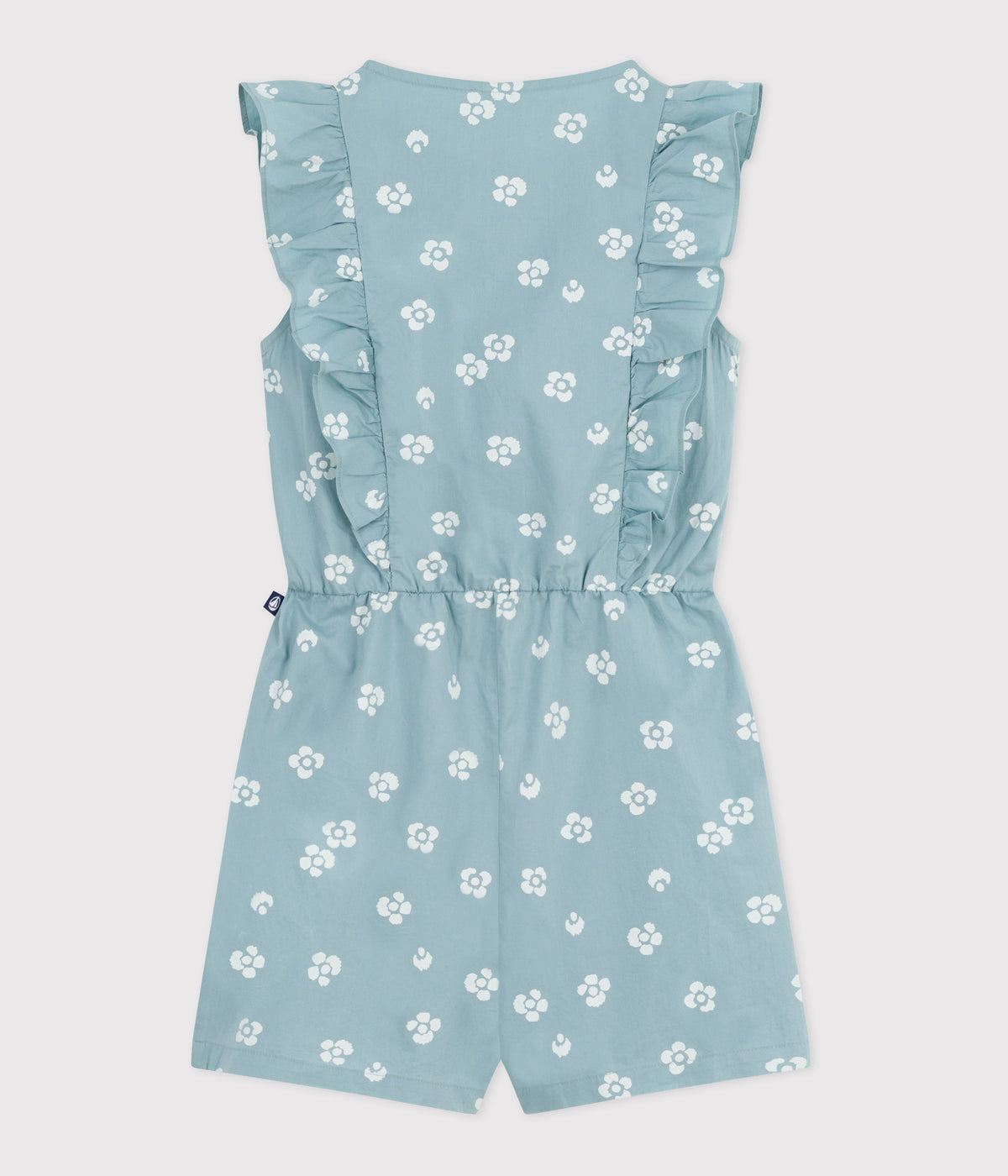 combinaison-enfant-en-coton-sans-manche-fleurie