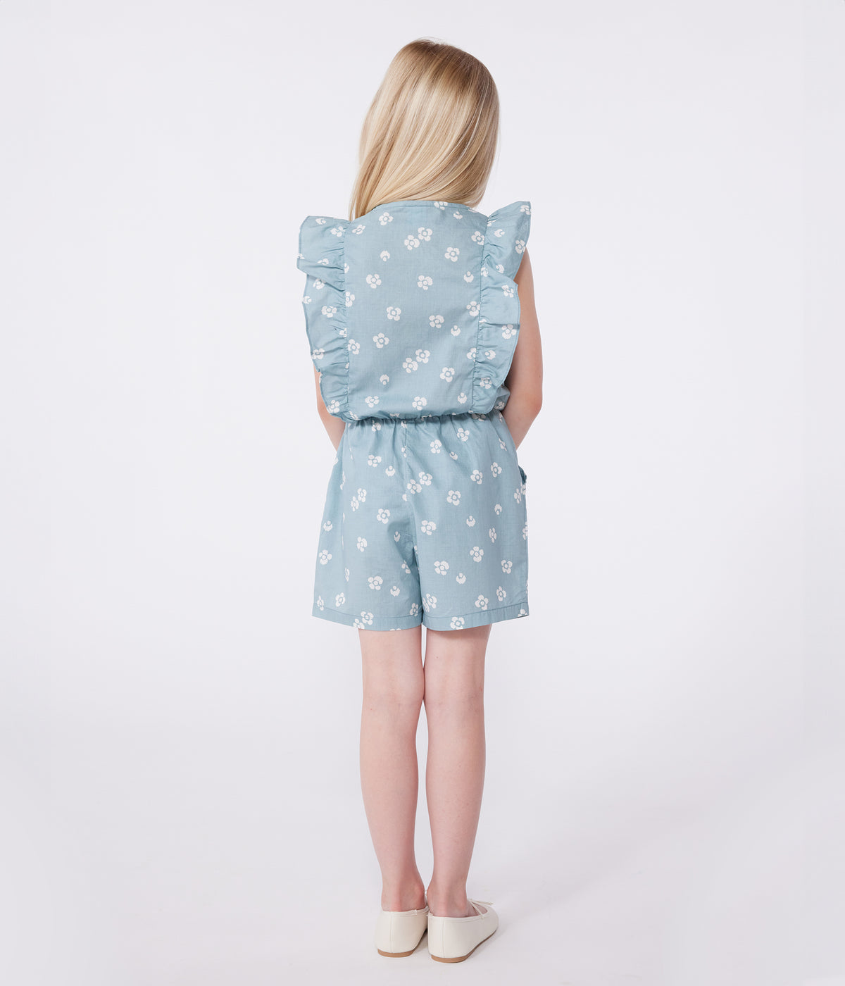 combinaison-enfant-en-coton-sans-manche-fleurie