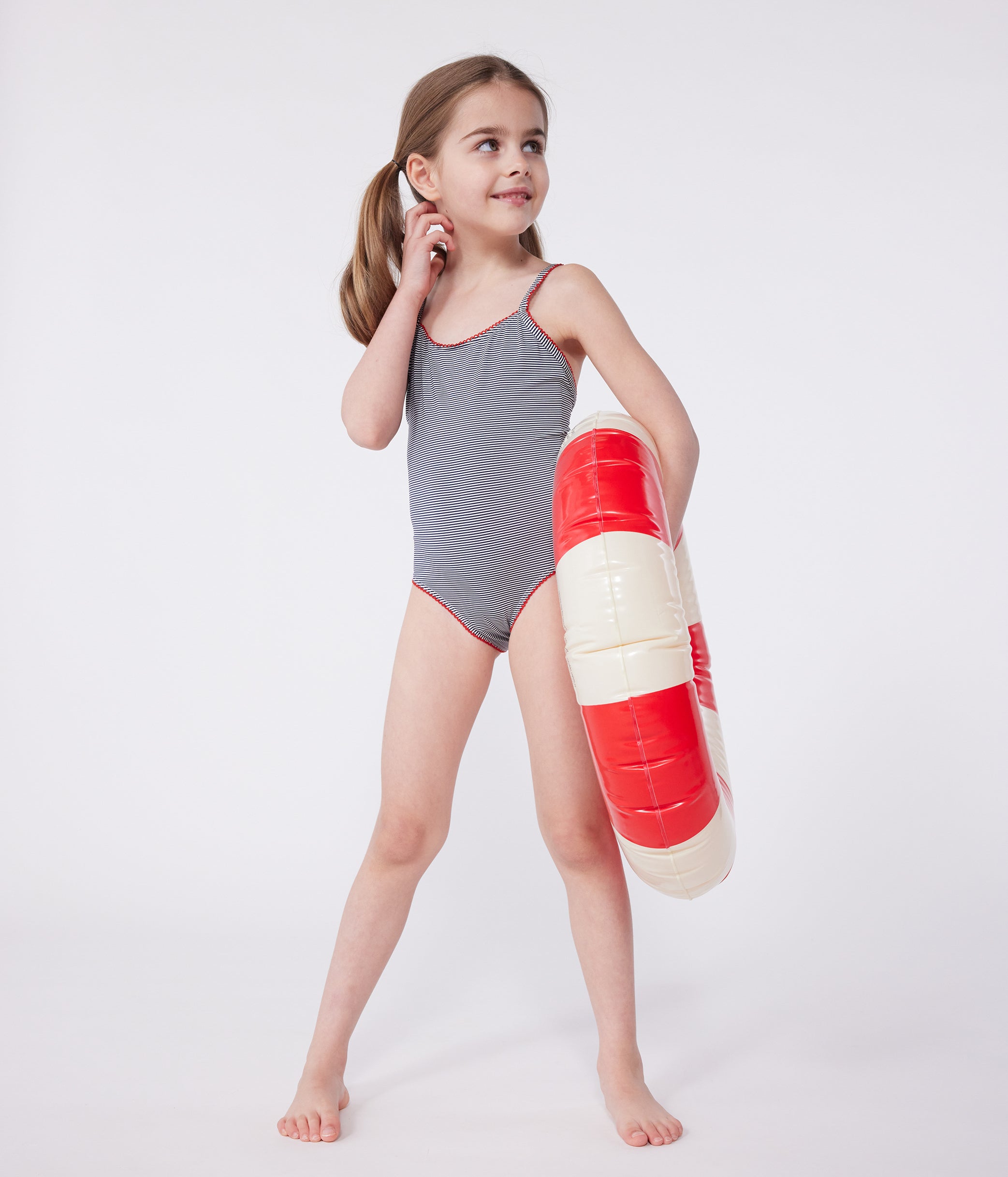 maillot-de-bain-une-pièce-enfant-à-rayures