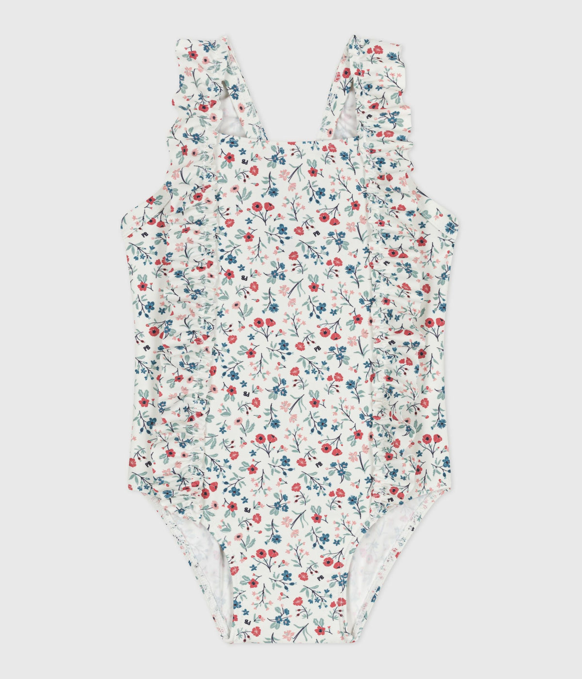 maillot-de-bain-bébé-une-pièce-à-volants,-imprimé-fleuri