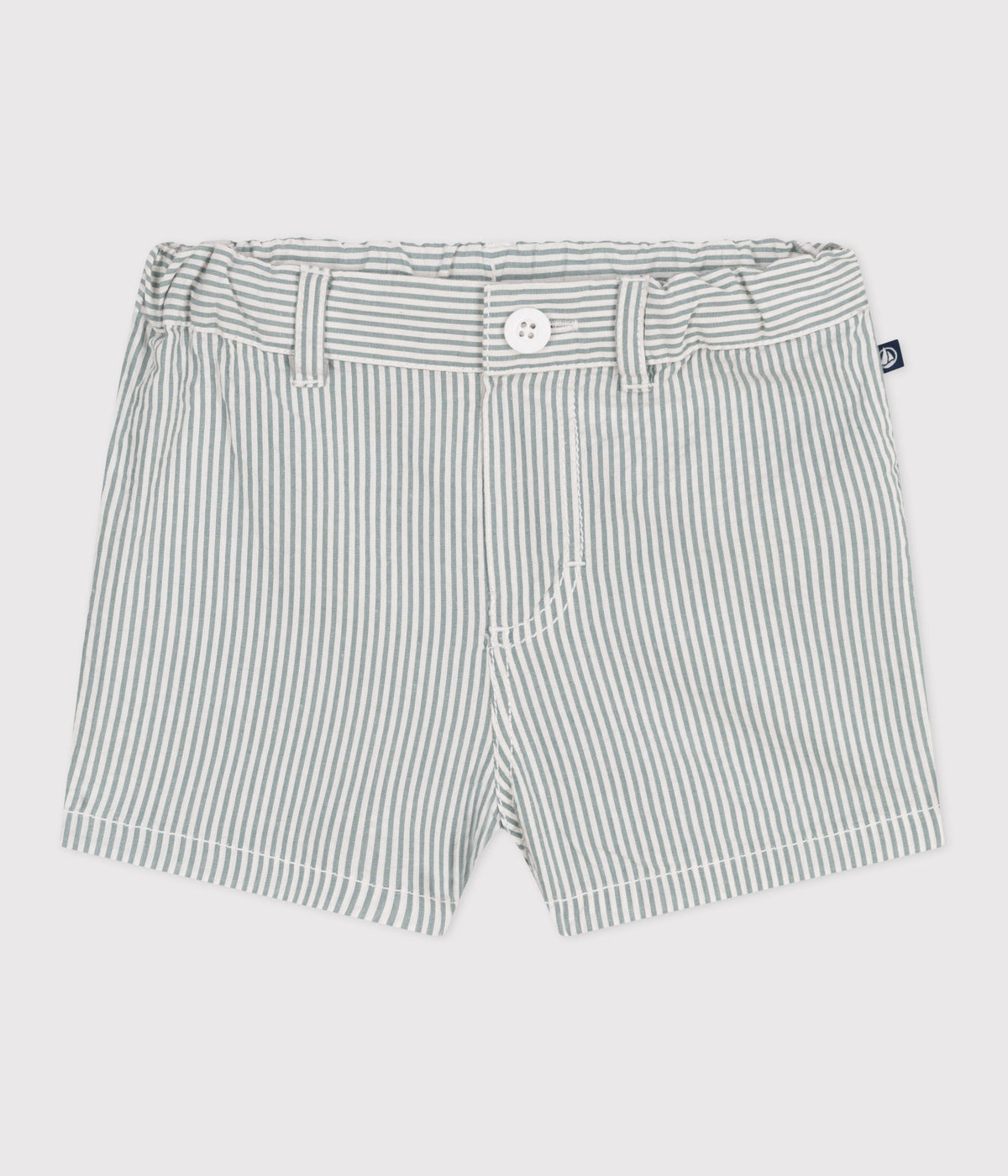 short-bébé-en-seersucker-rayé