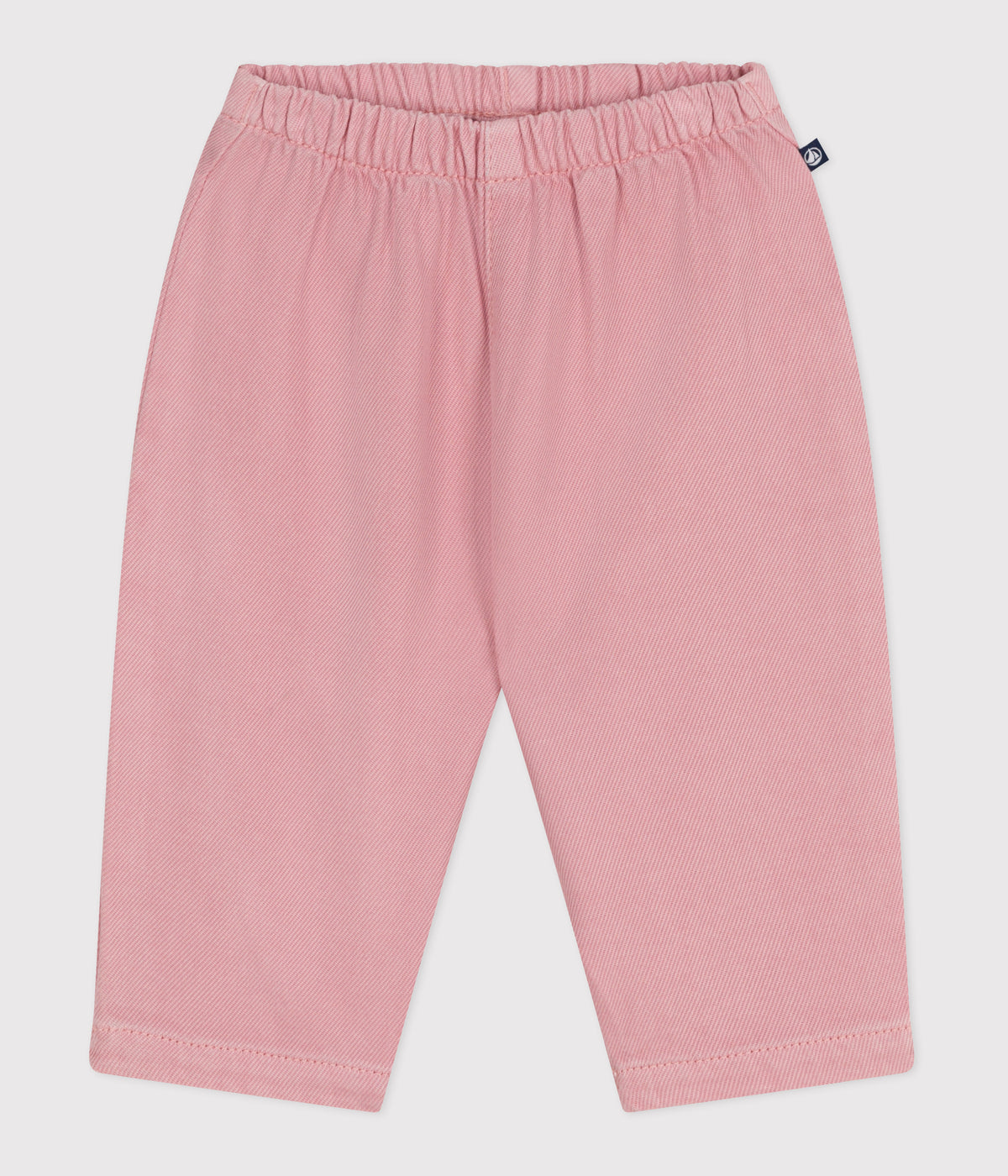 pantalon-bébé-en-coton-souple-uni