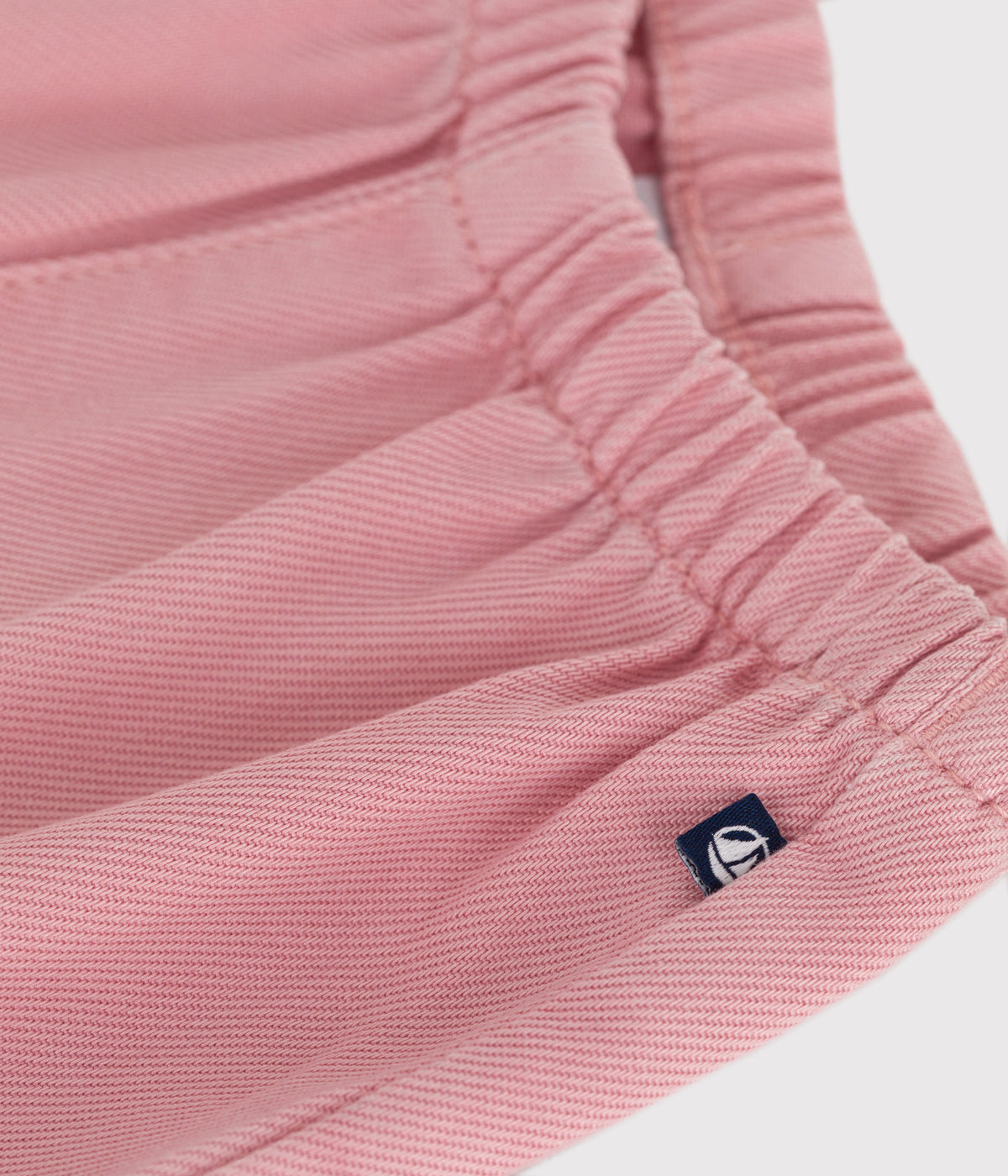 pantalon-bébé-en-coton-souple-uni
