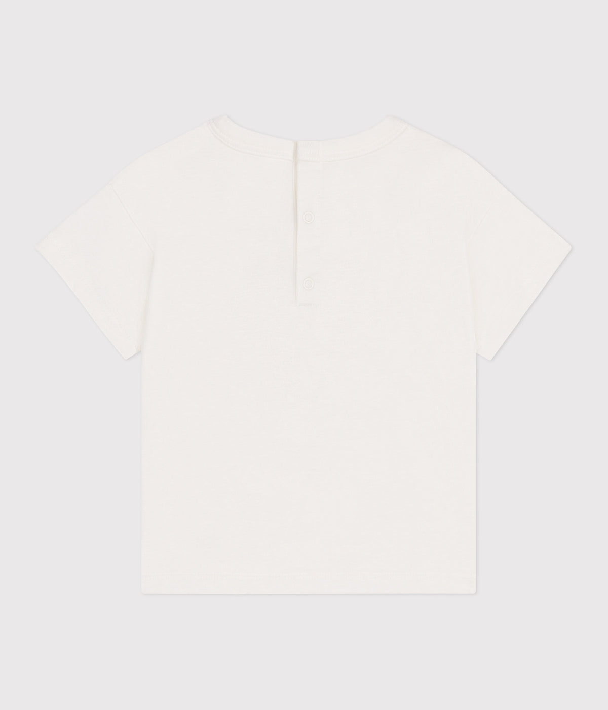 t-shirt-bébé-en-coton-à-manches-courtes-uni
