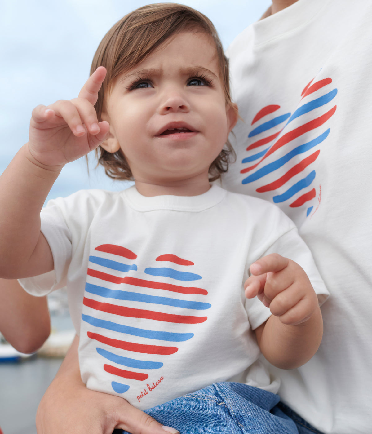 t-shirt-bébé-en-coton-à-manches-courtes-uni