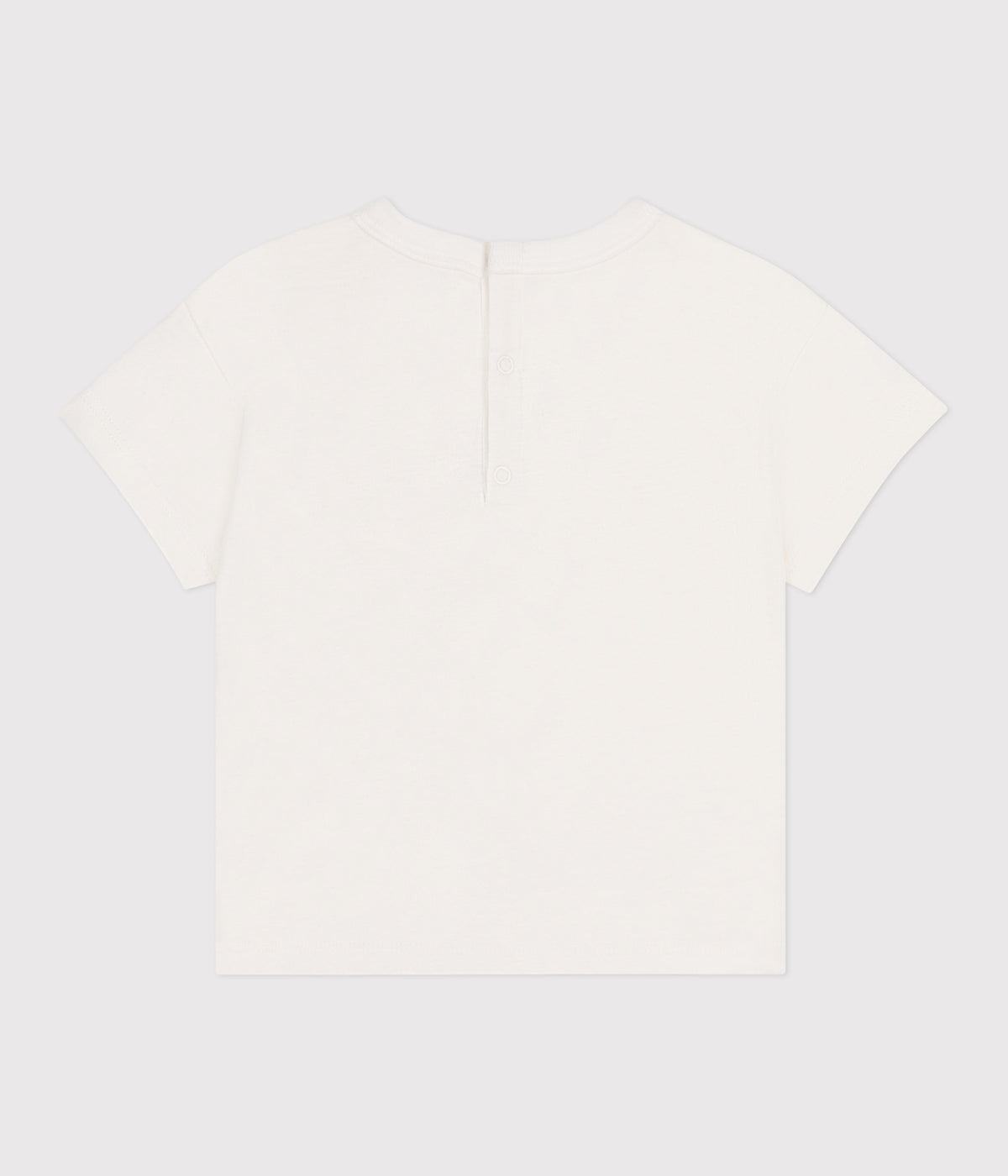 t-shirt-bébé-en-coton-à-manches-courtes-uni