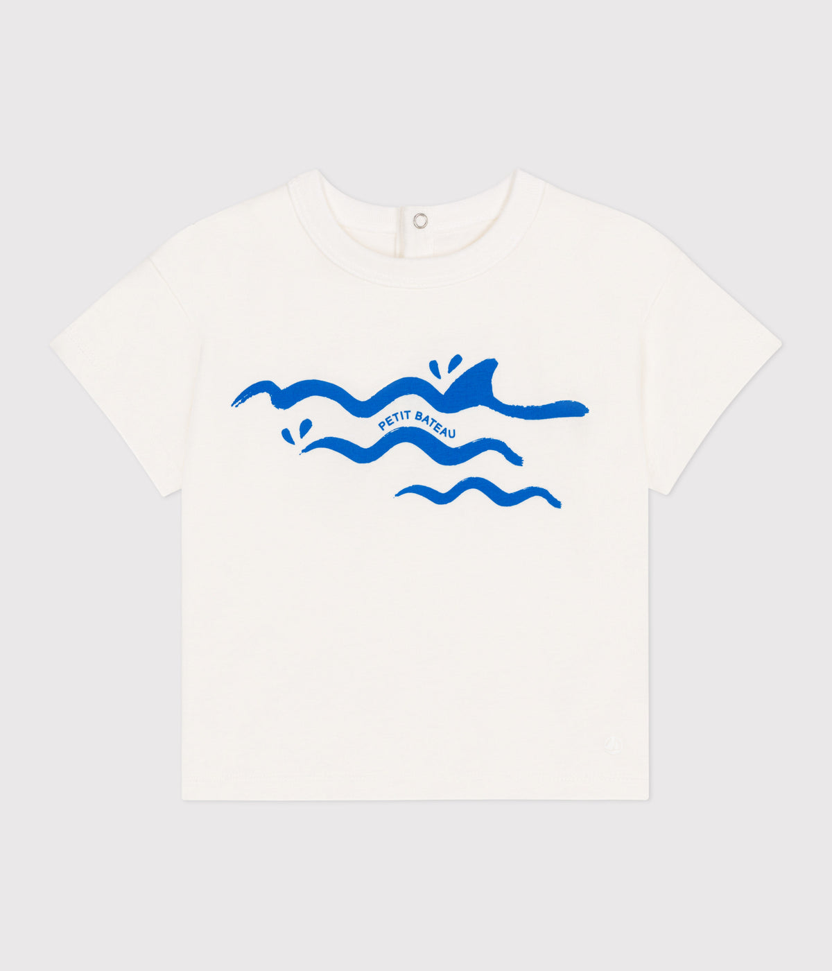t-shirt-bébé-en-coton-à-manches-courtes-uni