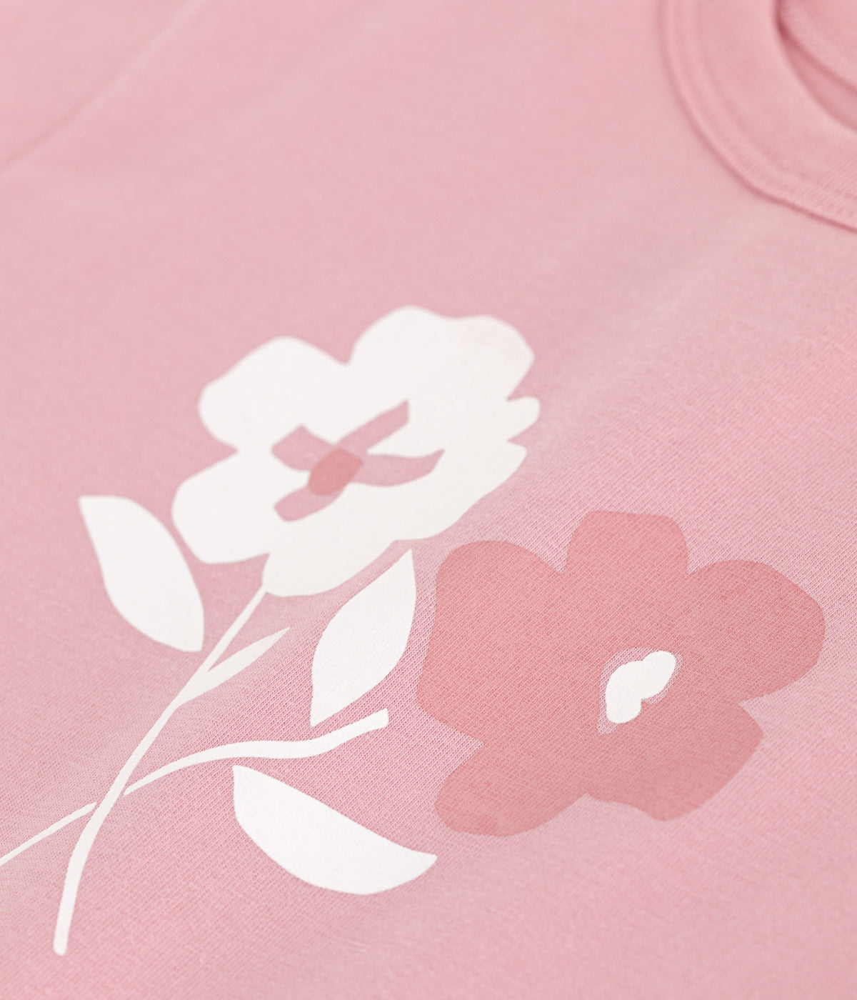 t-shirt-bébé-en-coton-à-manches-courtes-uni