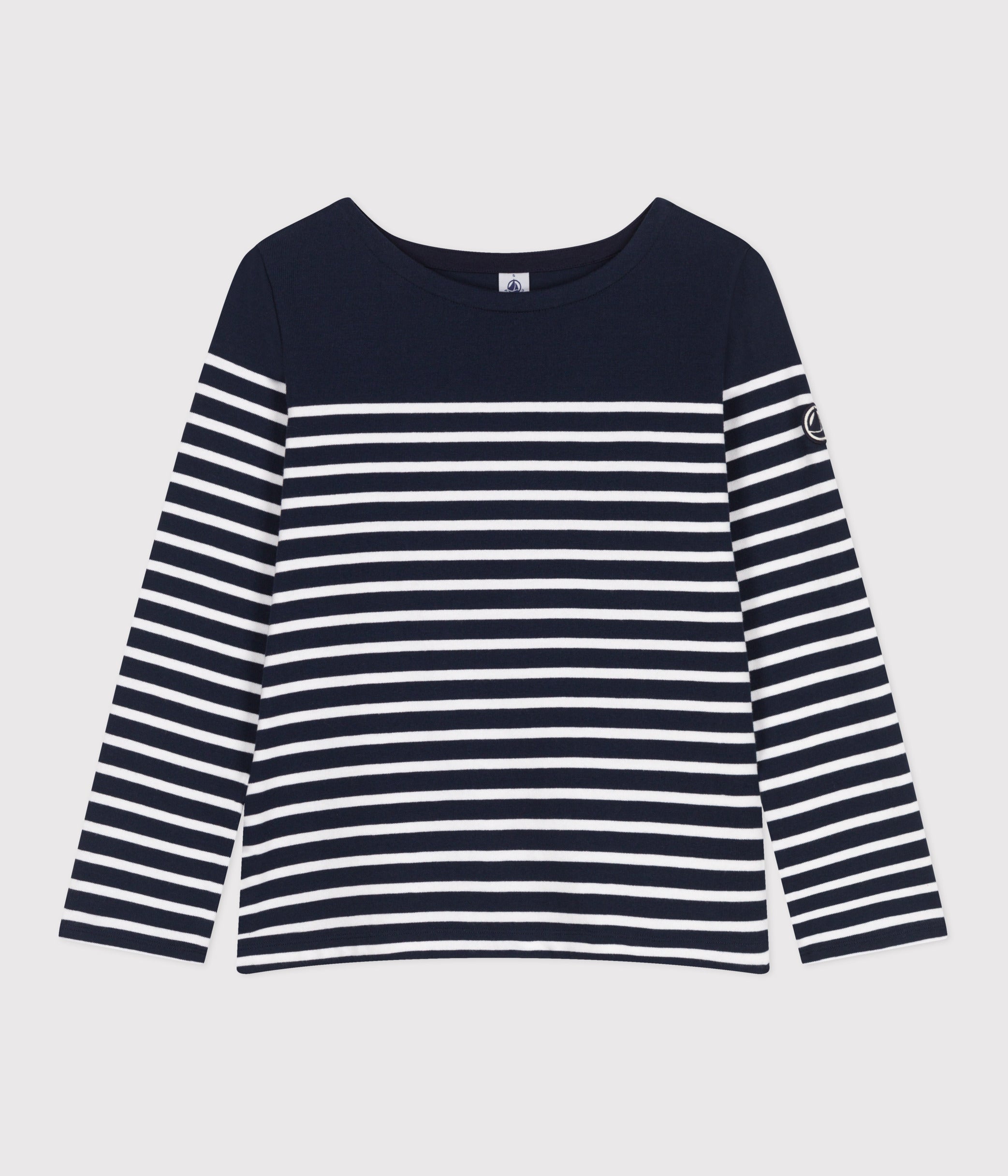 marinière-femme-en-coton-manches-longues