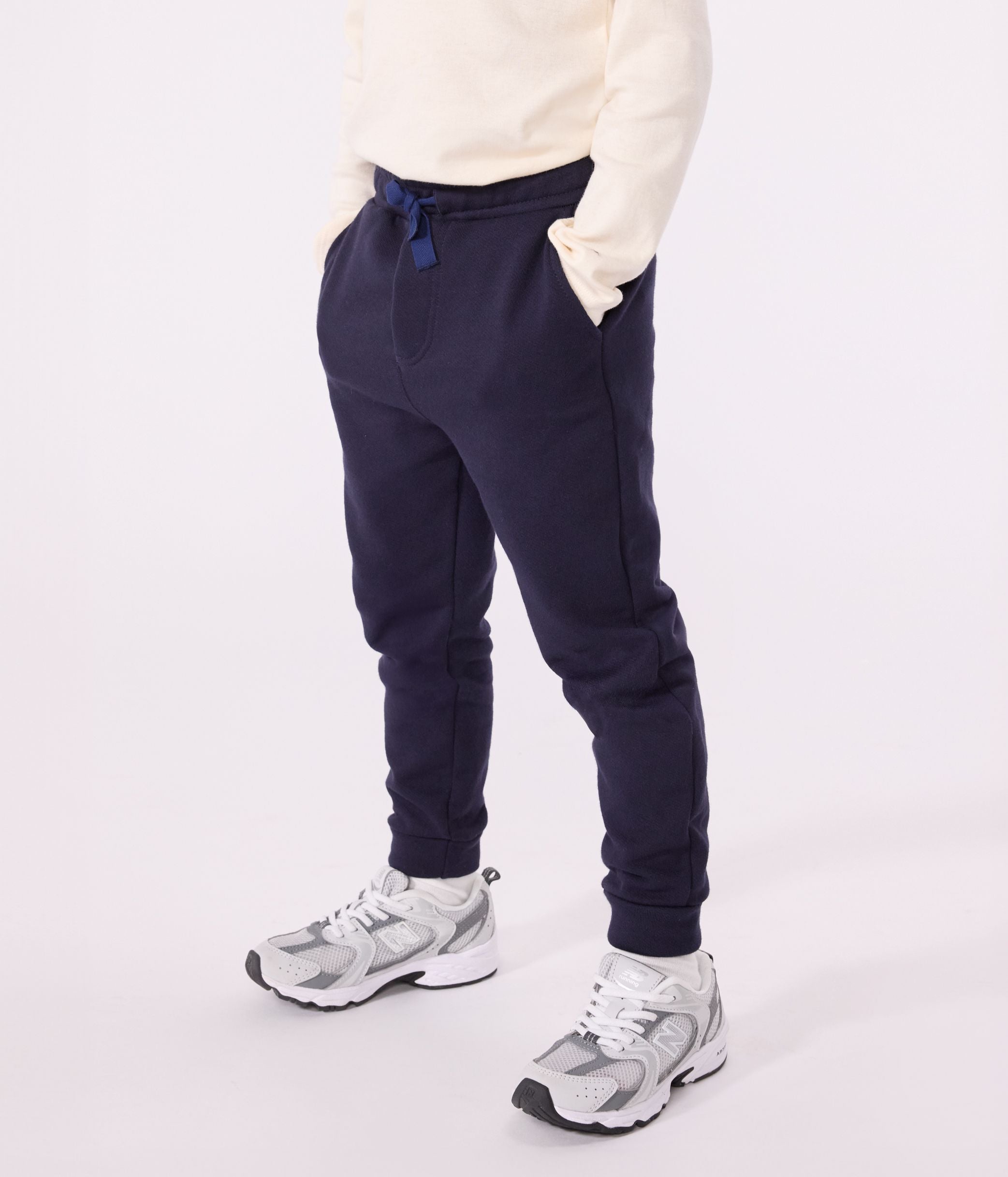 pantalon-de-jogging-enfant-en-coton-uni