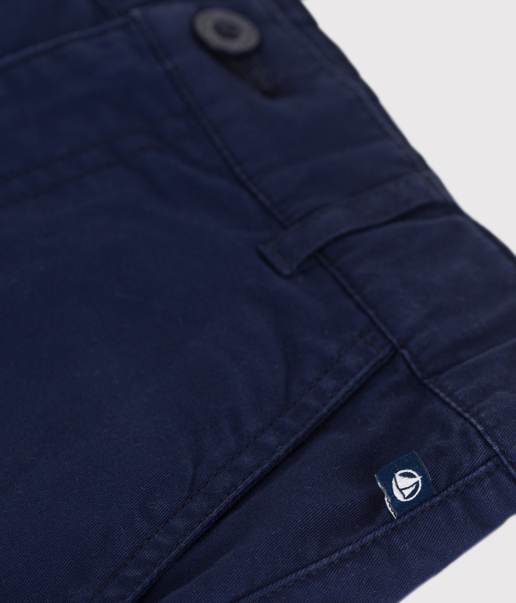 bermuda-short-enfant-en-coton-uni